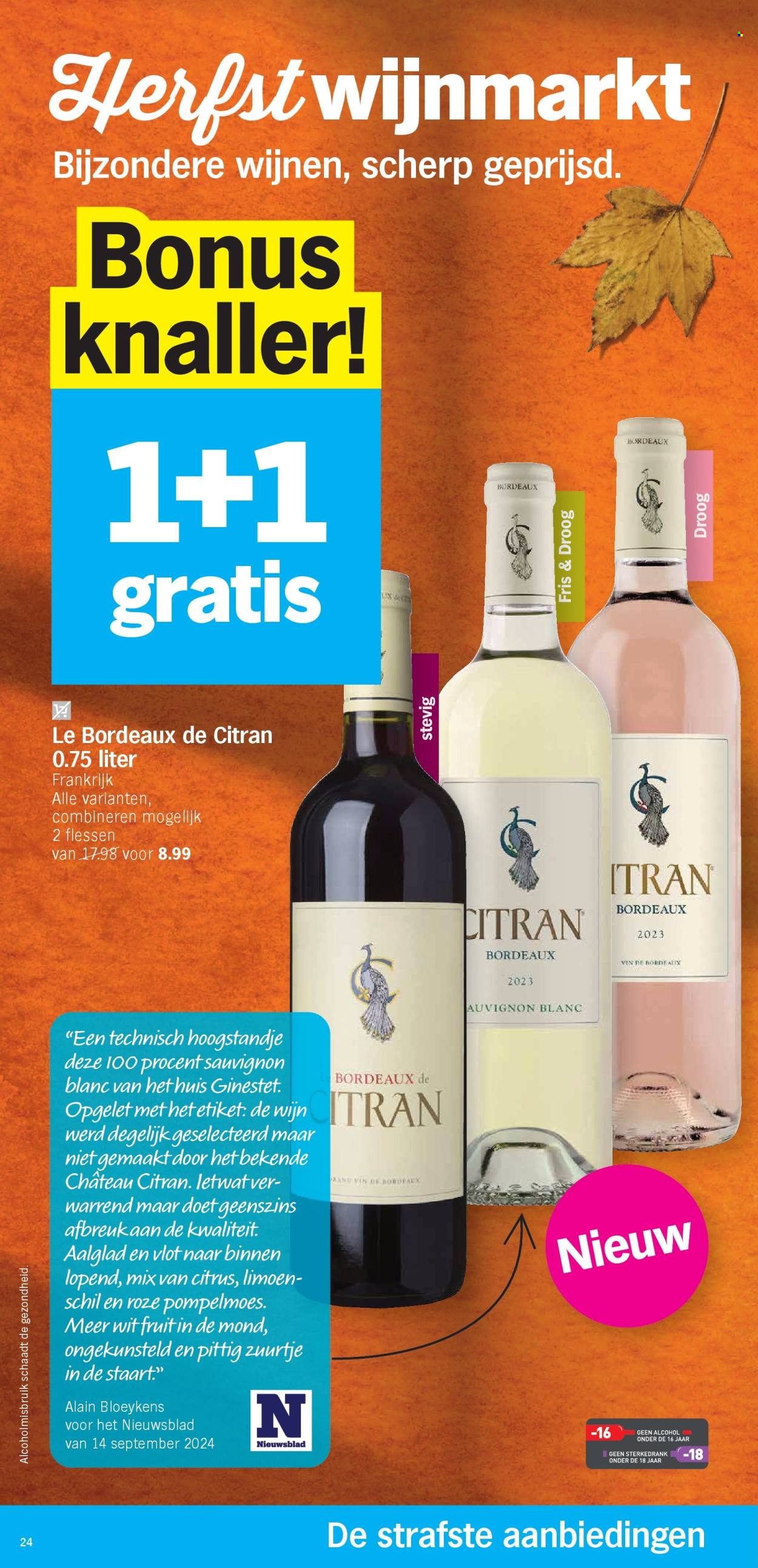 Albert Heijn-aanbieding - 14/10/2024 - 20/10/2024. Pagina 24