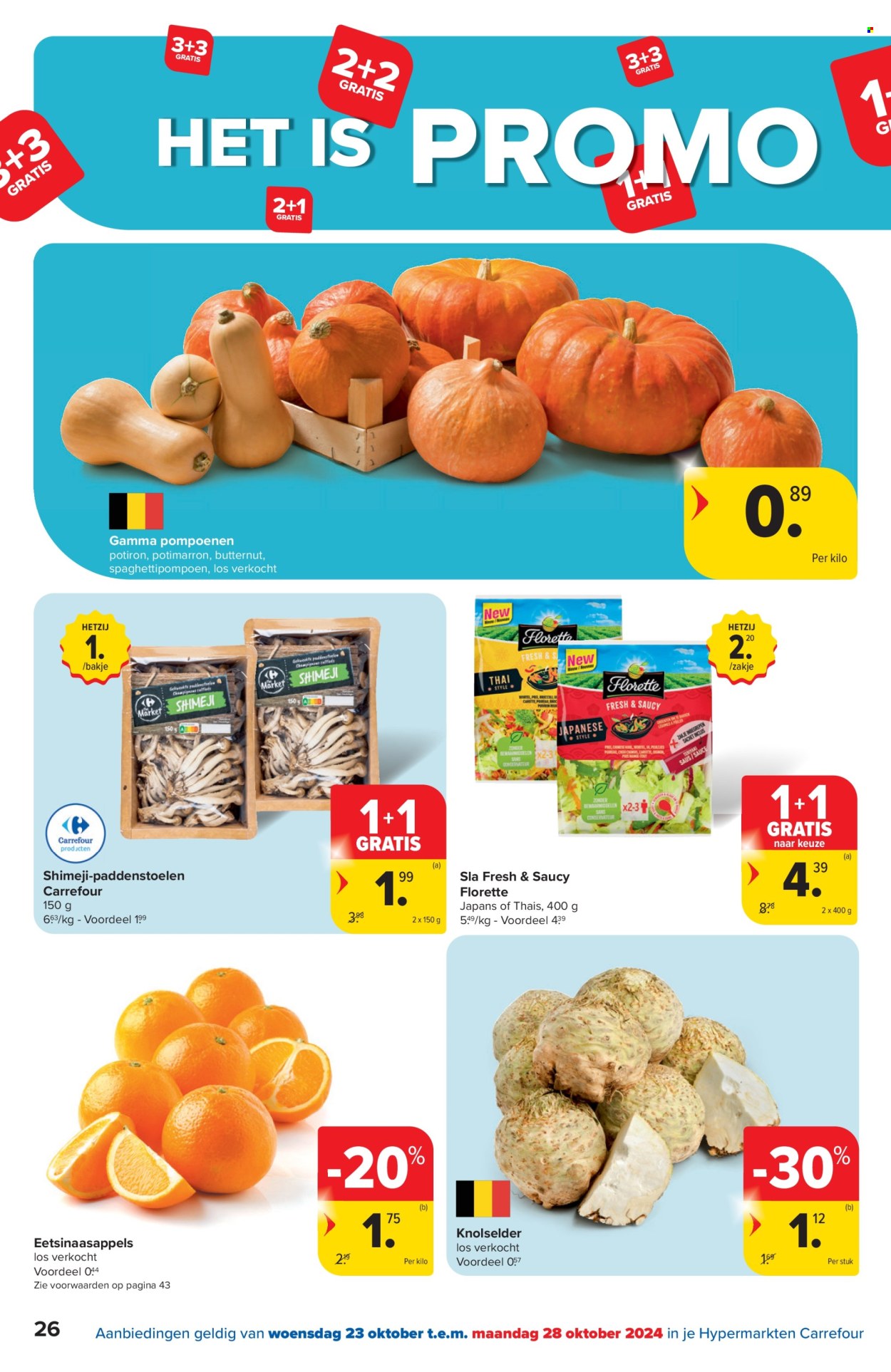 Carrefour hypermarkt-aanbieding - 23/10/2024 - 04/11/2024. Pagina 26