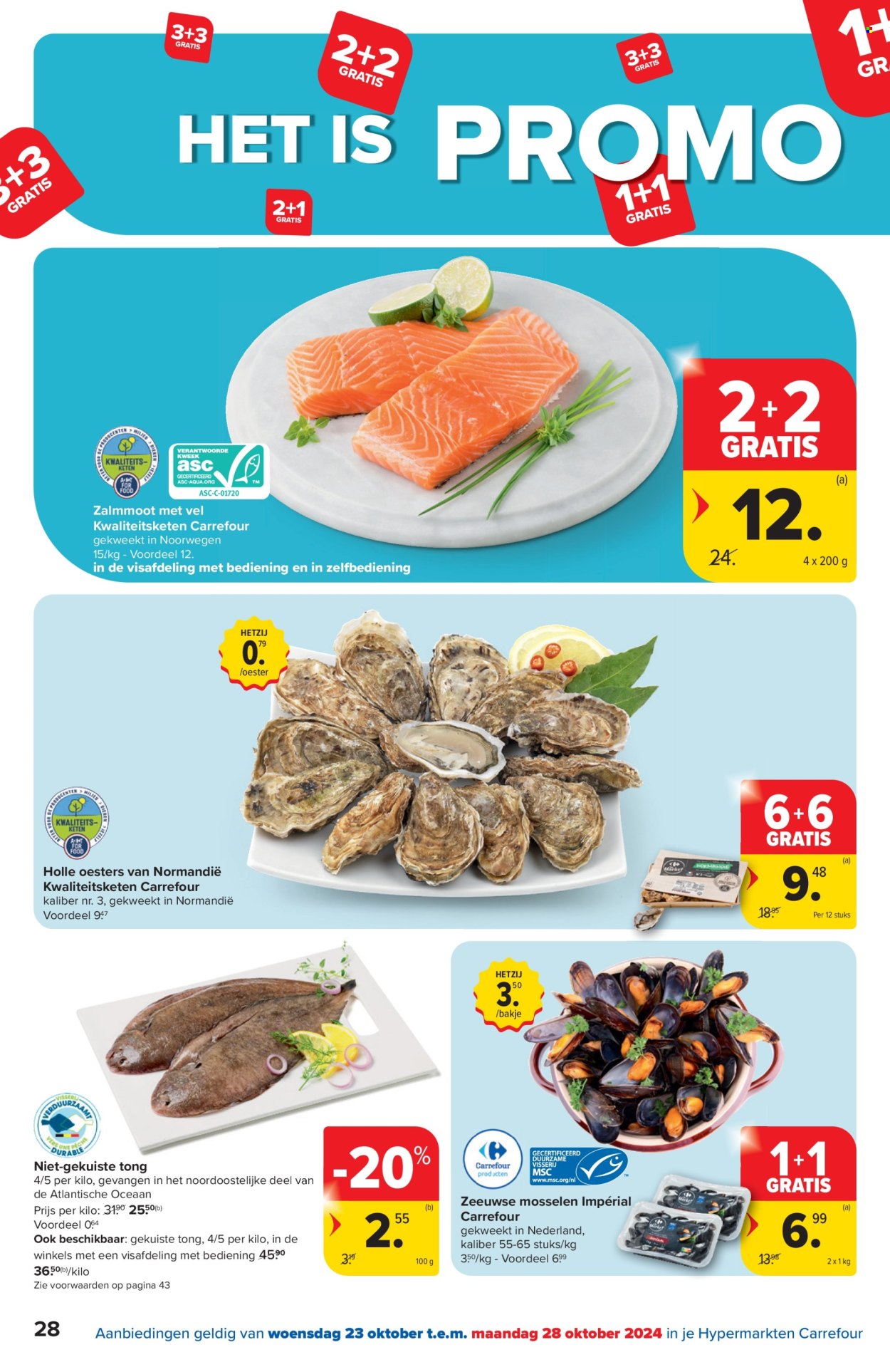 Carrefour hypermarkt-aanbieding - 23/10/2024 - 04/11/2024. Pagina 28