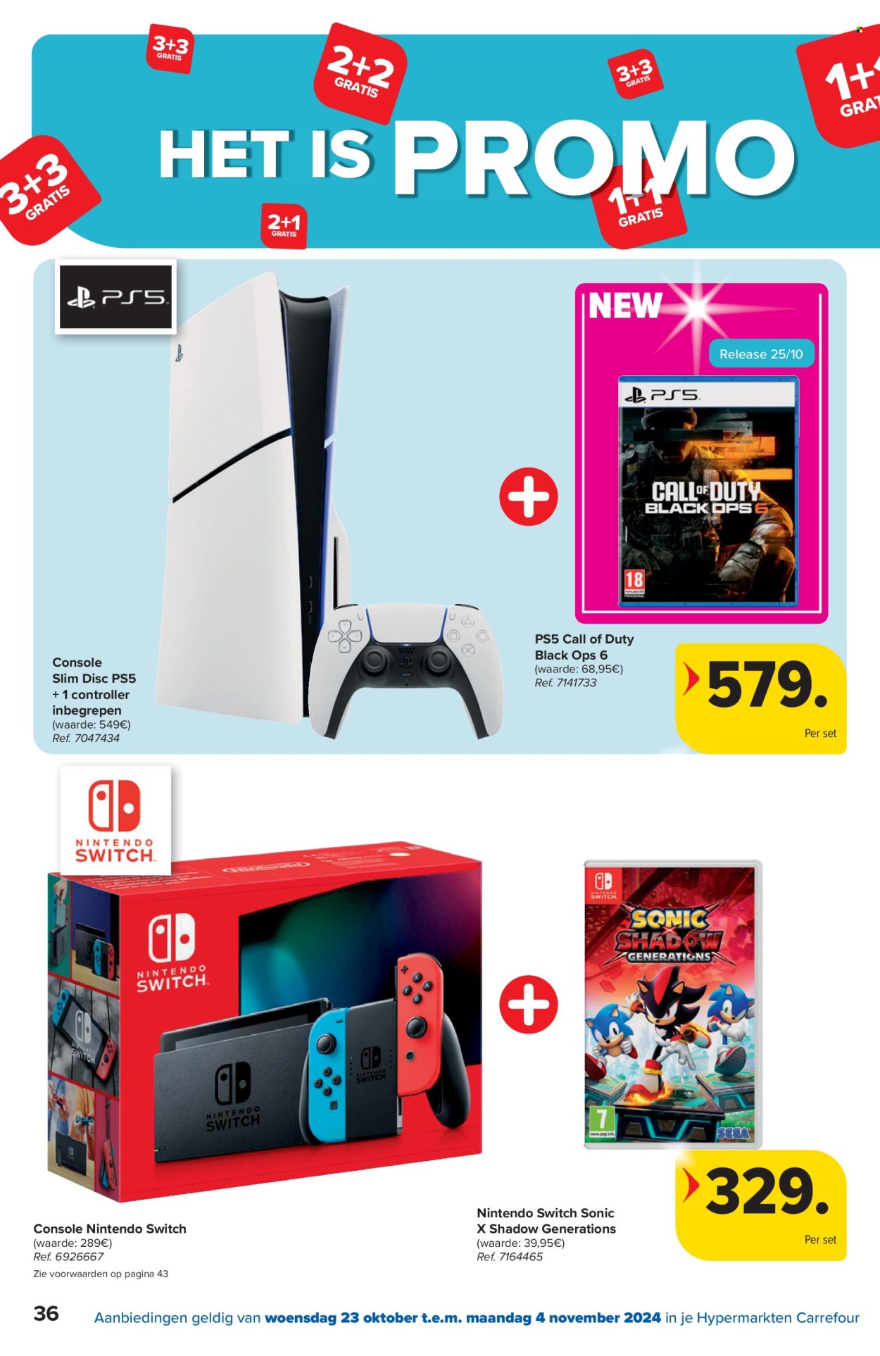 Carrefour hypermarkt-aanbieding - 23/10/2024 - 04/11/2024. Pagina 36