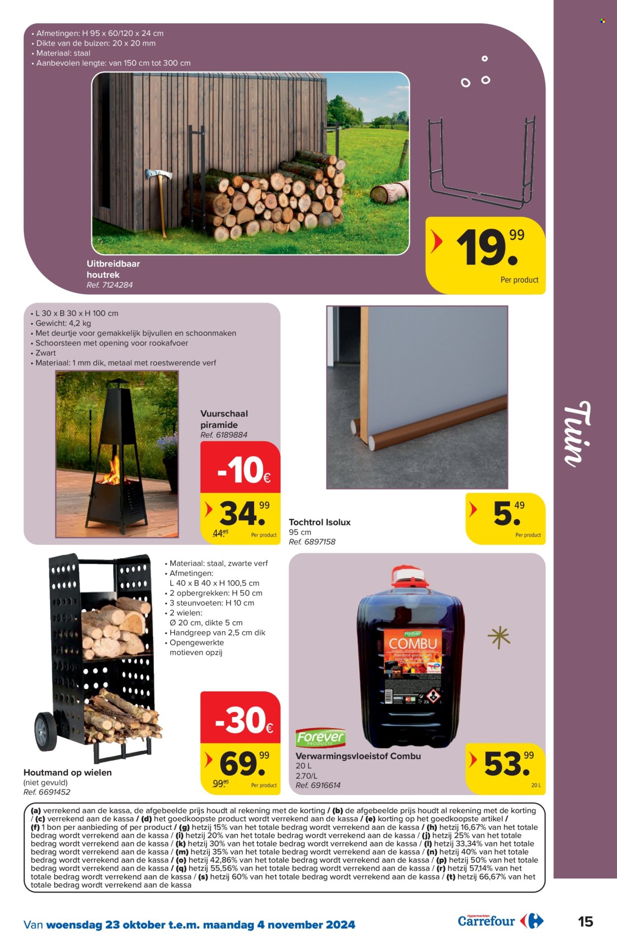 Carrefour hypermarkt-aanbieding - 23/10/2024 - 04/11/2024. Pagina 15