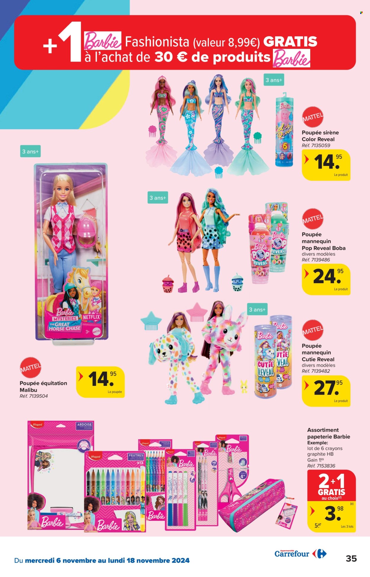 Carrefour hypermarkt-aanbieding - 06/11/2024 - 18/11/2024. Pagina 1