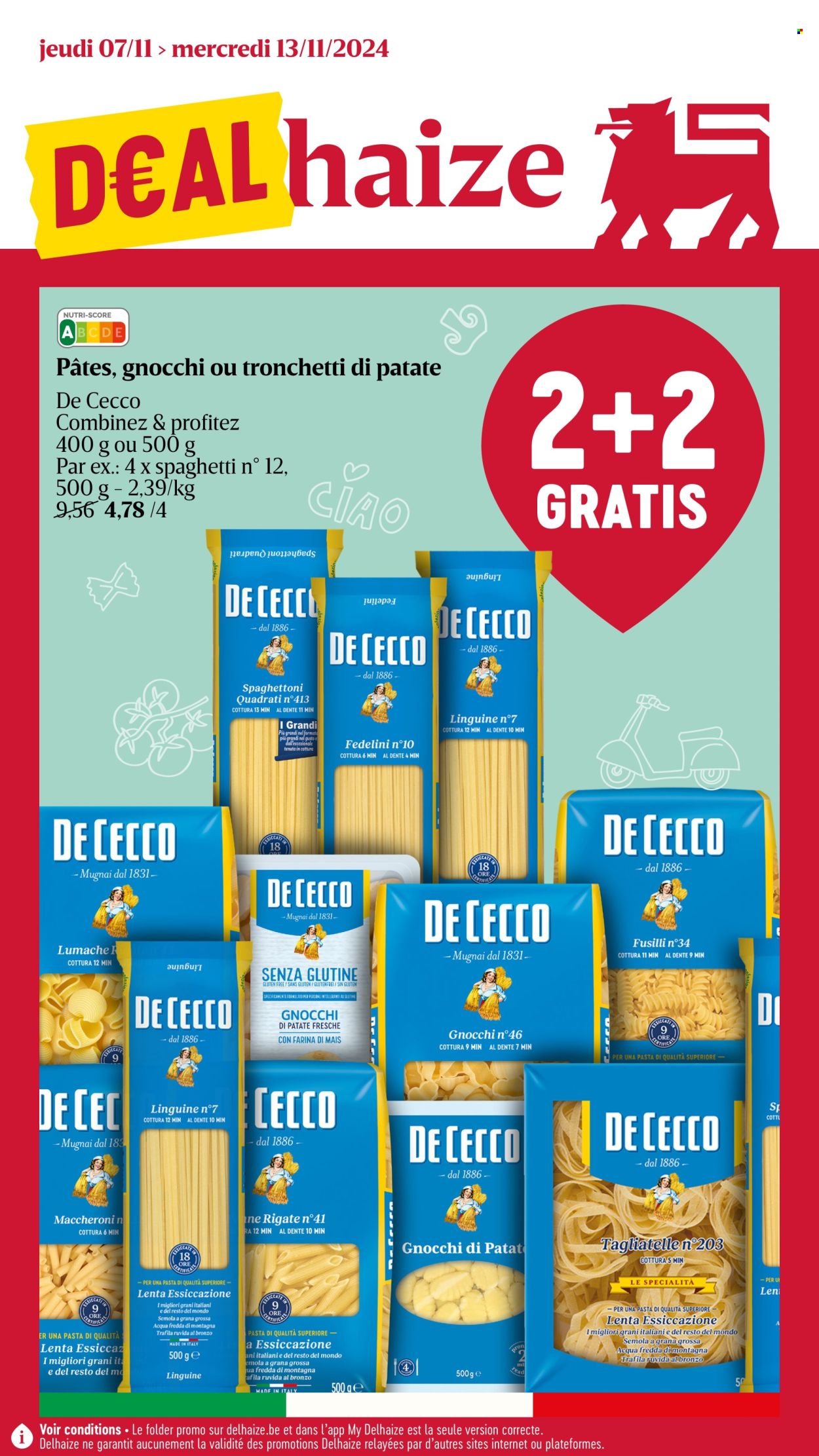 Delhaize-aanbieding - 07/11/2024 - 13/11/2024. Pagina 1