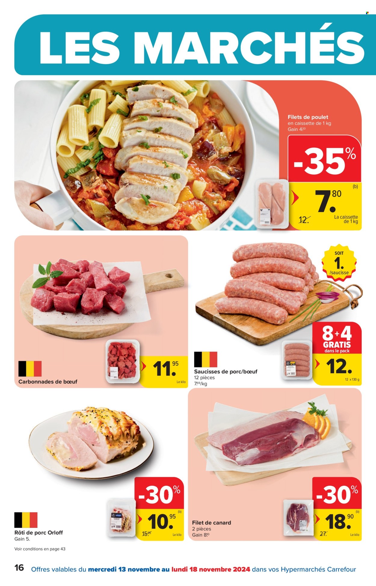 Carrefour hypermarkt-aanbieding - 13/11/2024 - 25/11/2024. Pagina 1