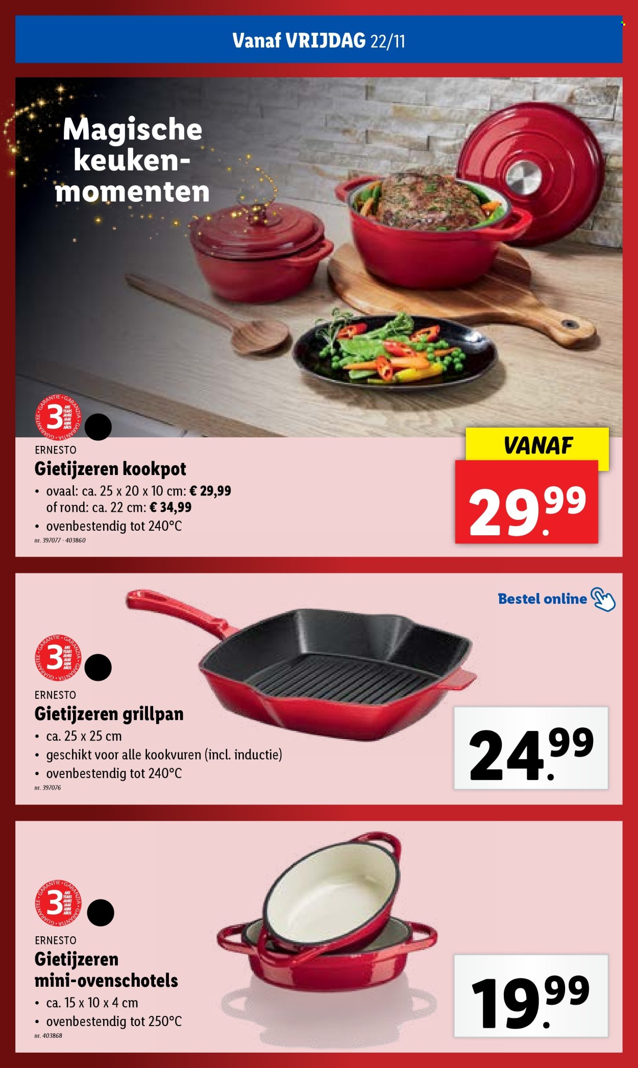 Lidl-aanbieding - 20/11/2024 - 26/11/2024. Pagina 1