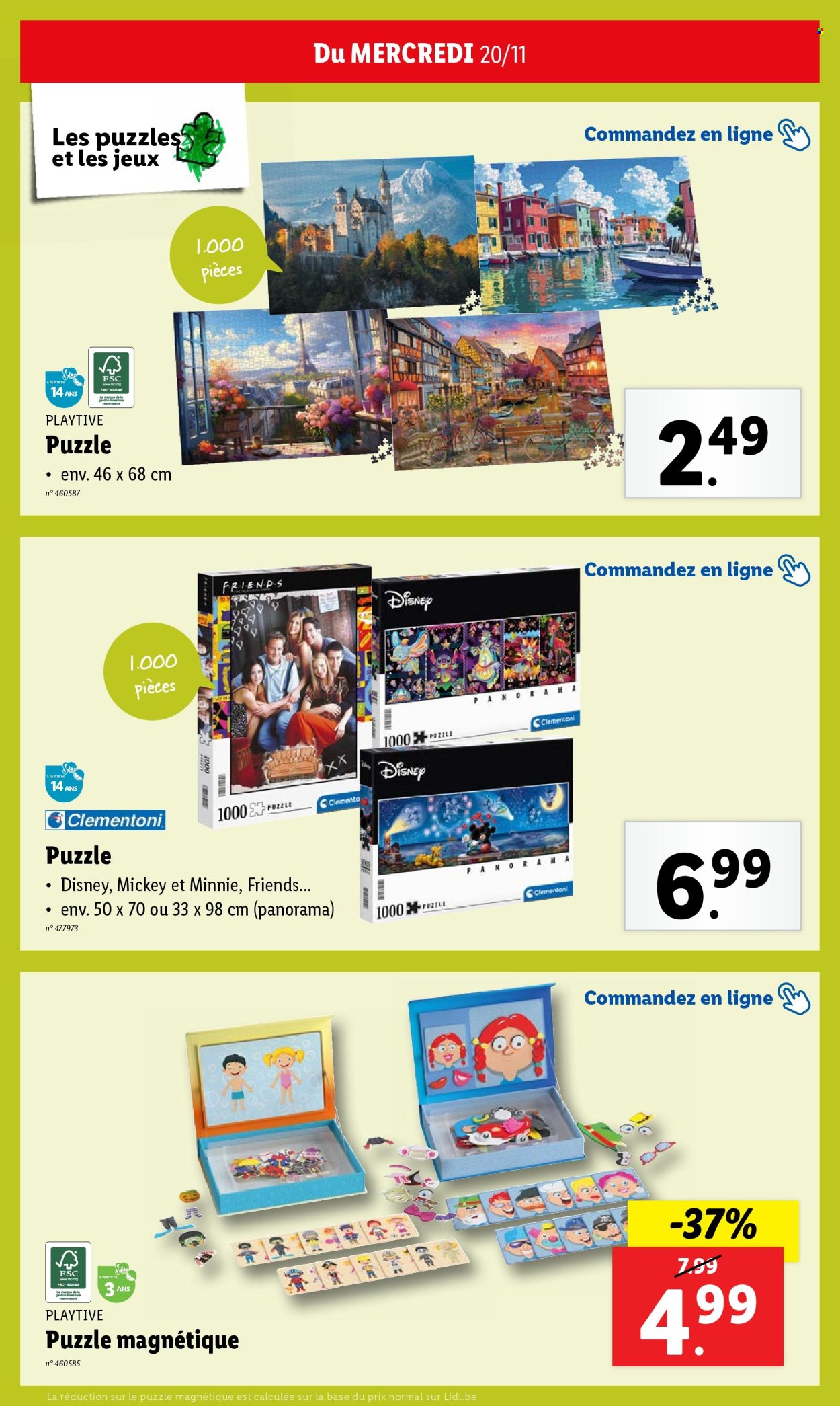 Lidl-aanbieding - 20/11/2024 - 26/11/2024. Pagina 1