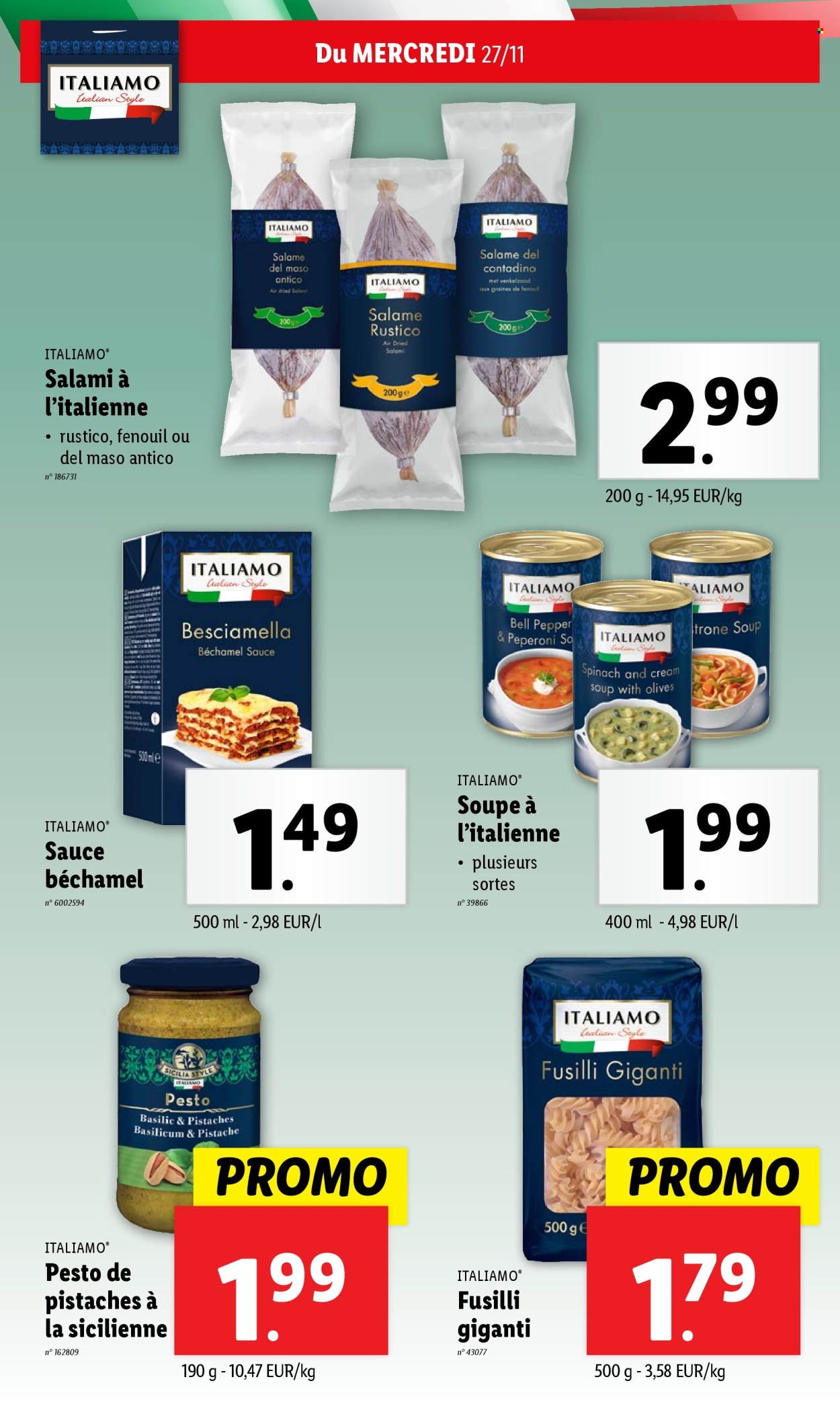 Lidl-aanbieding - 27/11/2024 - 03/12/2024. Pagina 1