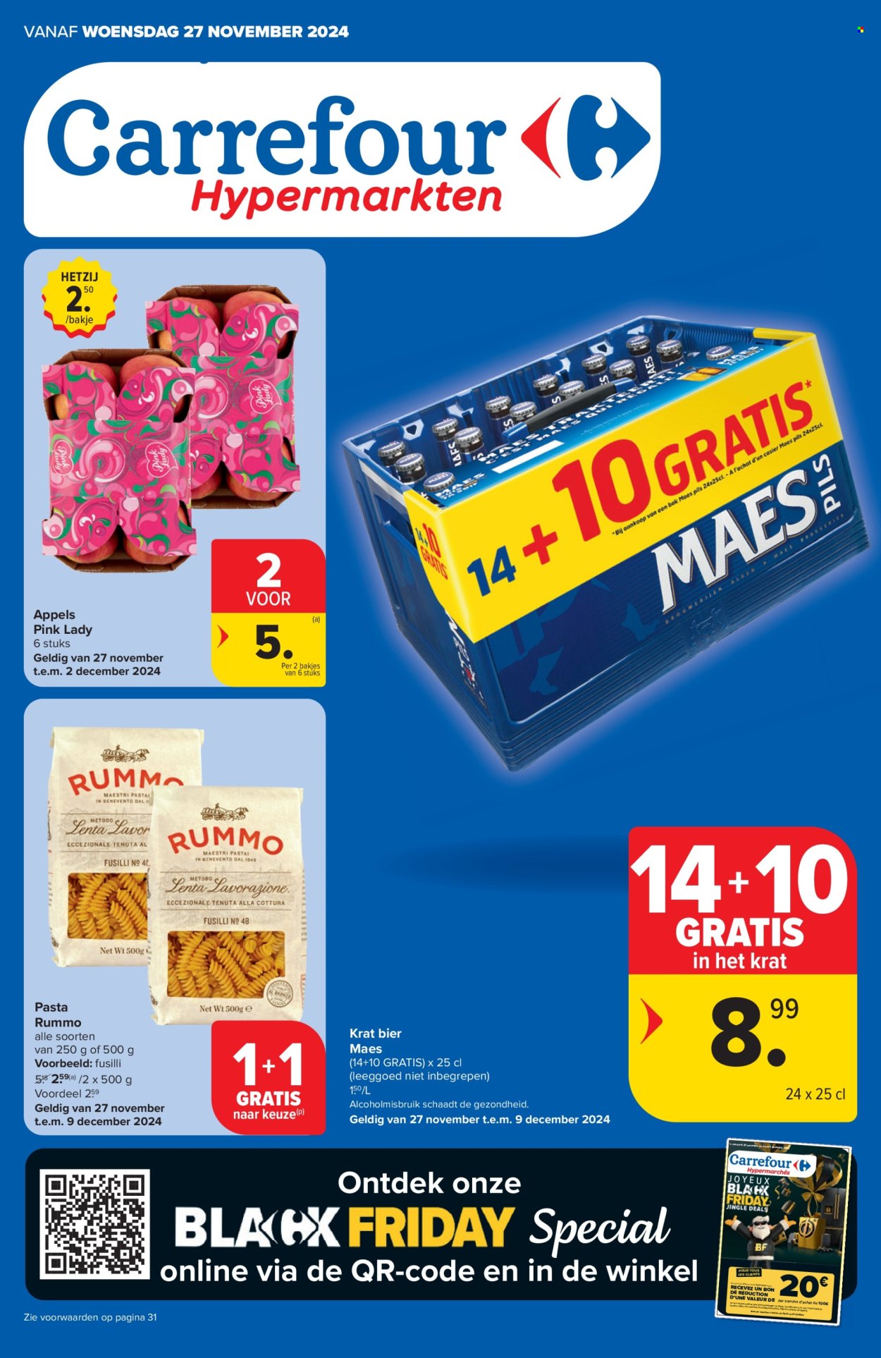 Carrefour hypermarkt-aanbieding - 27/11/2024 - 09/12/2024. Pagina 1