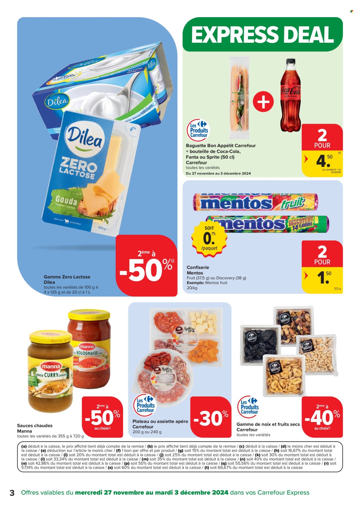 Carrefour express-aanbieding - 27/11/2024 - 03/12/2024. Pagina 1