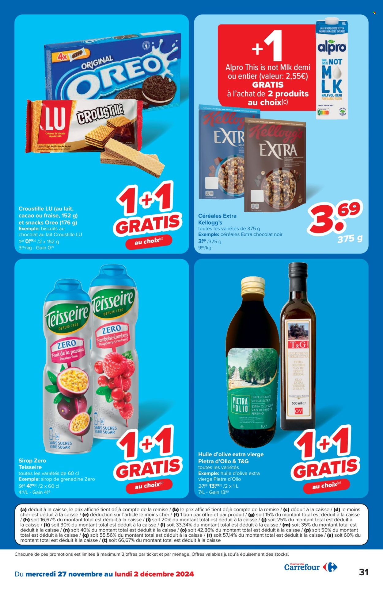 Carrefour hypermarkt-aanbieding - 27/11/2024 - 09/12/2024. Pagina 1