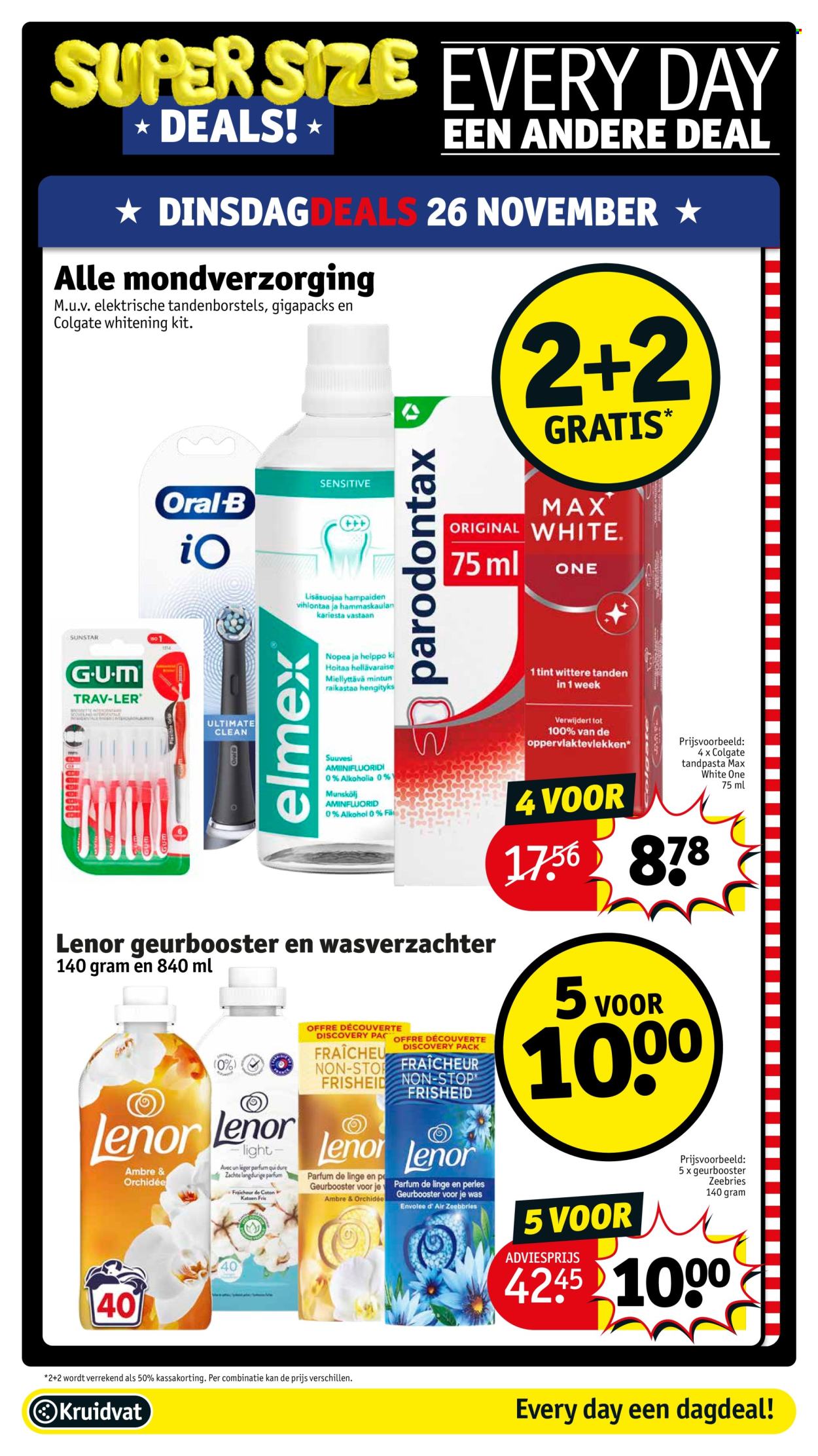 Kruidvat-aanbieding - 26/11/2024 - 01/12/2024. Pagina 1