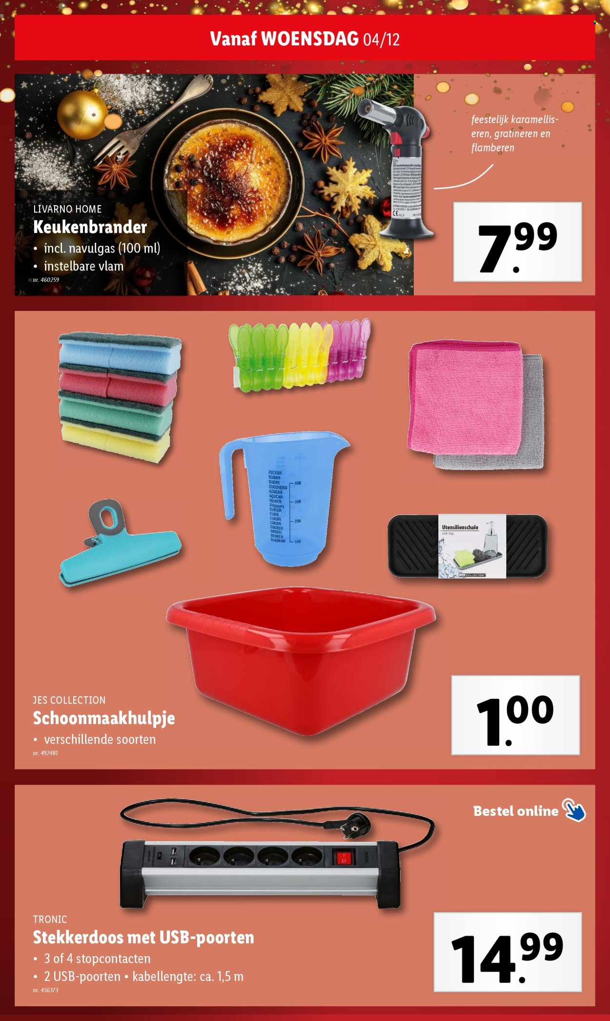 Lidl-aanbieding - 04/12/2024 - 10/12/2024. Pagina 1