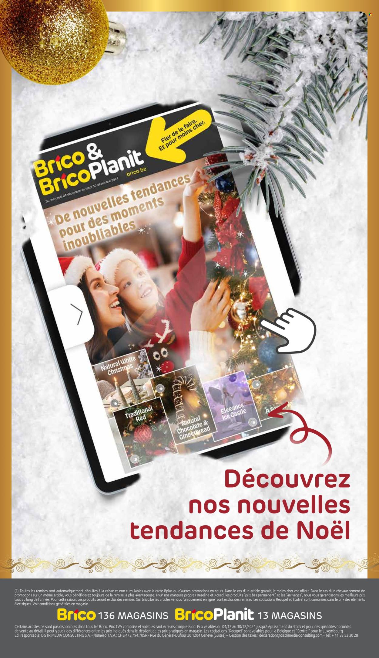 Brico-aanbieding - 04/12/2024 - 30/12/2024. Pagina 1