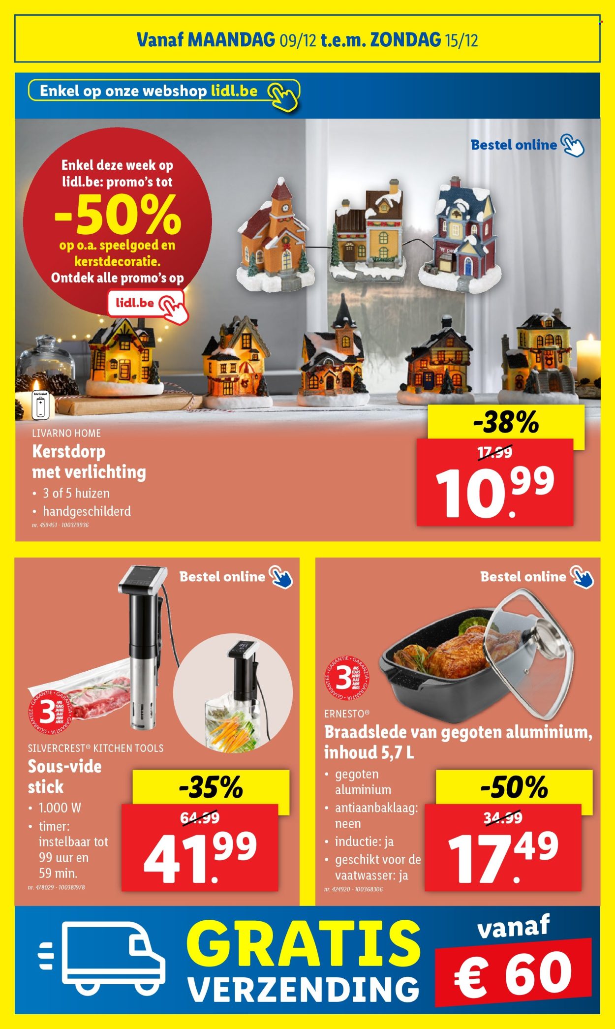 Lidl-aanbieding - 11/12/2024 - 17/12/2024. Pagina 1