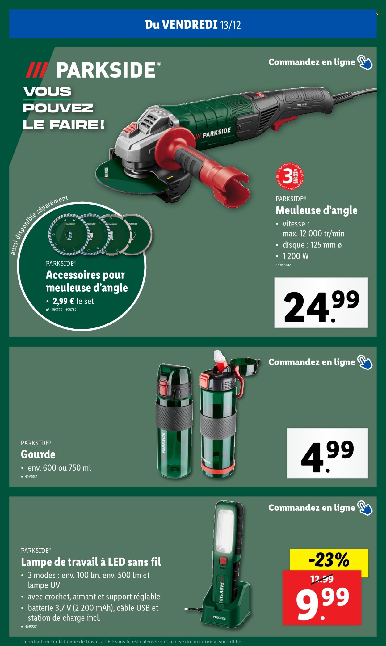 Lidl-aanbieding - 11/12/2024 - 17/12/2024. Pagina 1