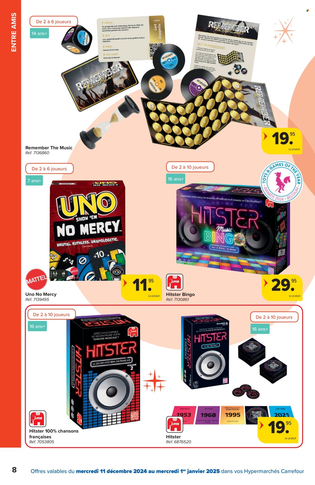 Carrefour hypermarkt-aanbieding - 11/12/2024 - 01/01/2025. Pagina 1