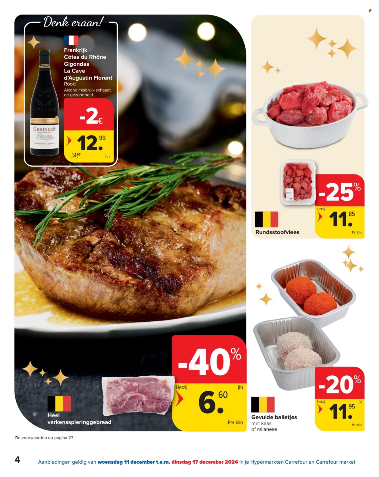 Carrefour-aanbieding - 11/12/2024 - 17/12/2024. Pagina 1