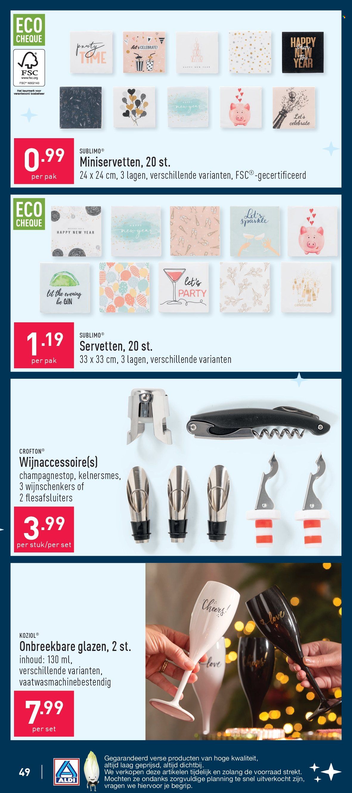 ALDI-aanbieding - 14/12/2024 - 20/12/2024. Pagina 1