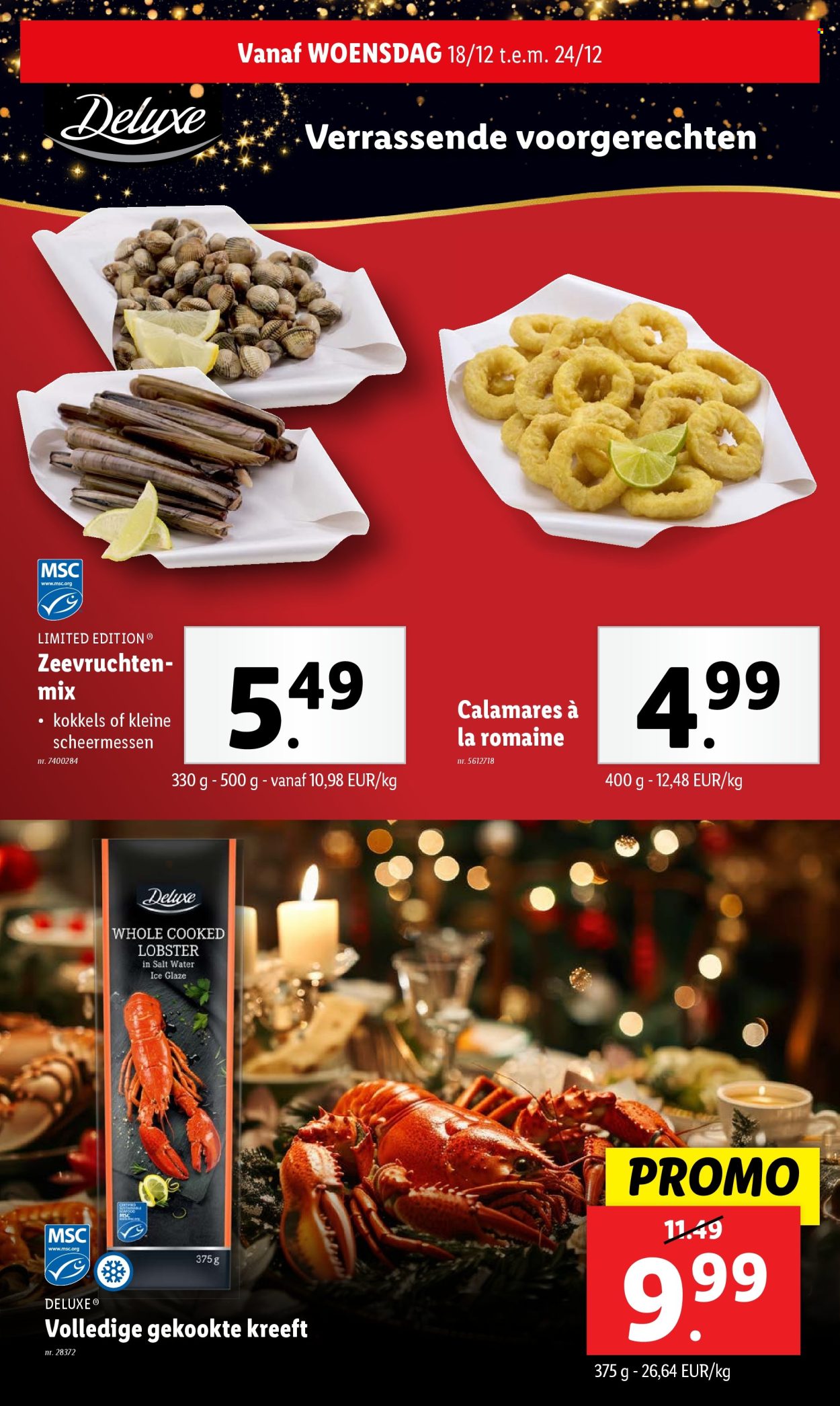 Lidl-aanbieding - 18/12/2024 - 24/12/2024. Pagina 1