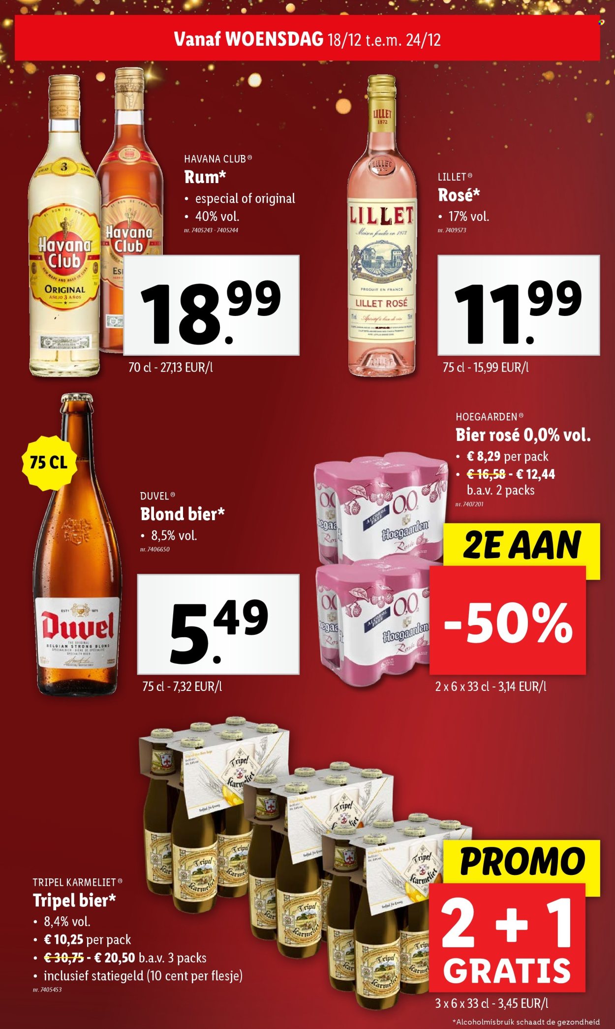 Lidl-aanbieding - 18/12/2024 - 24/12/2024. Pagina 1