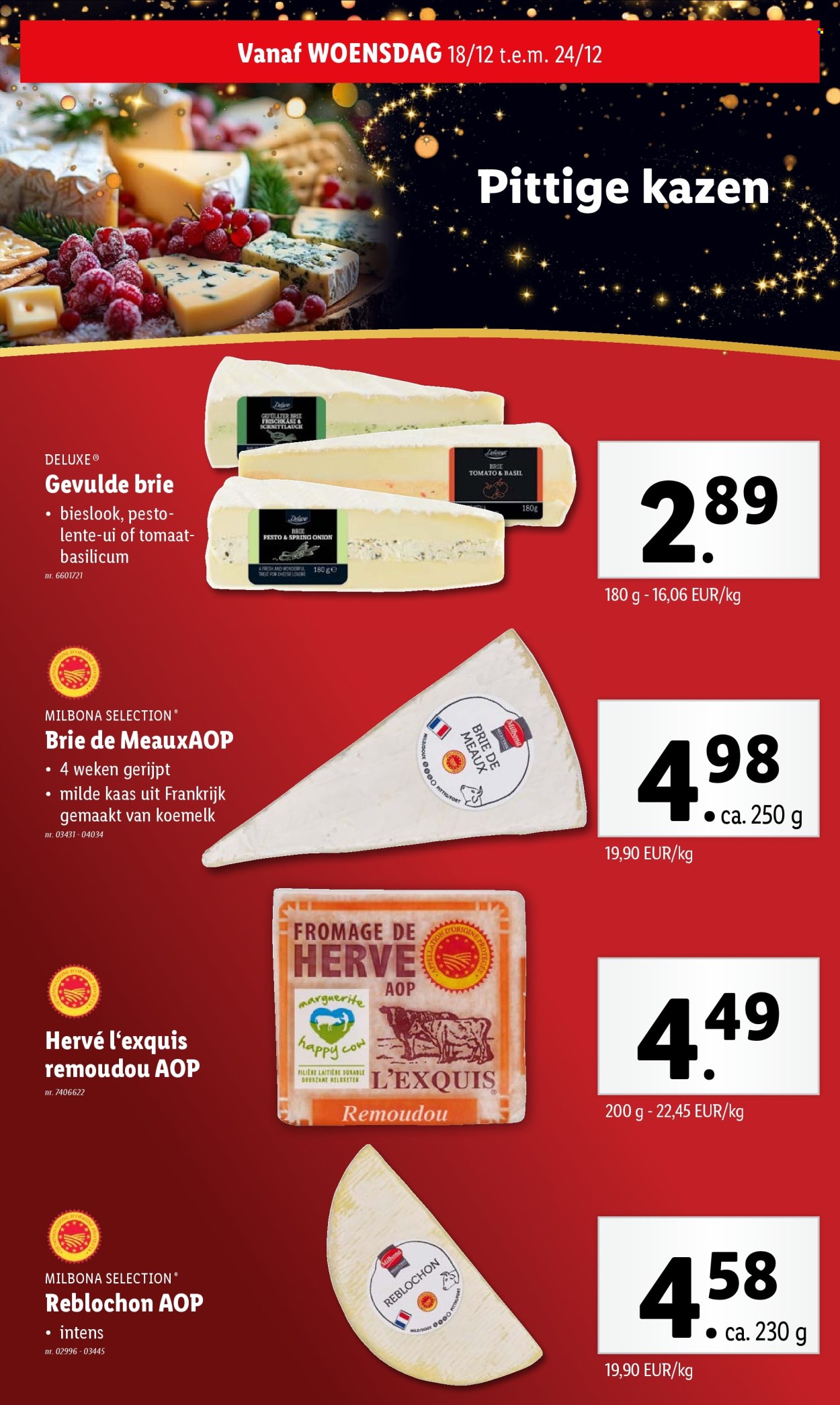 Lidl-aanbieding - 18/12/2024 - 24/12/2024. Pagina 1