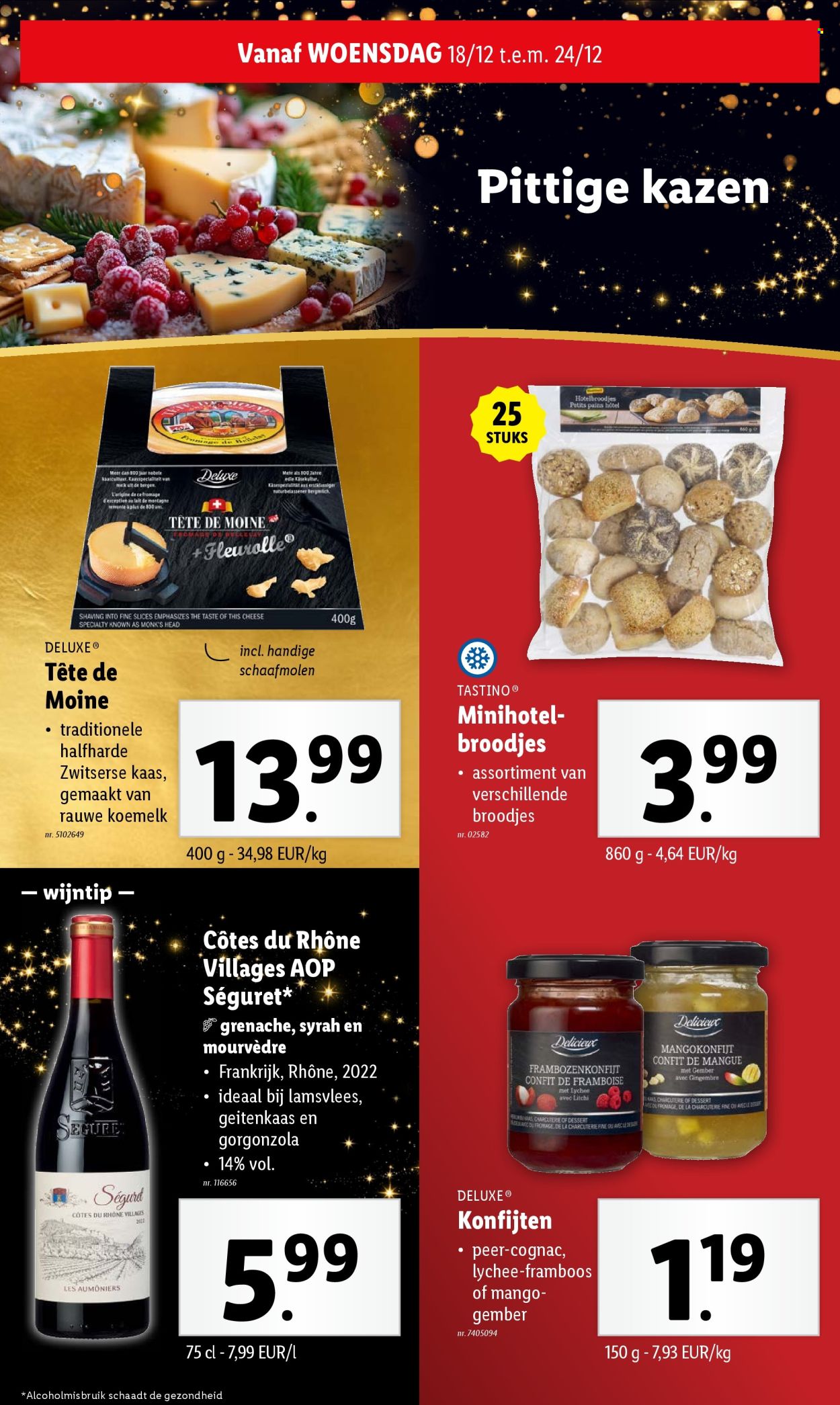 Lidl-aanbieding - 18/12/2024 - 24/12/2024. Pagina 1