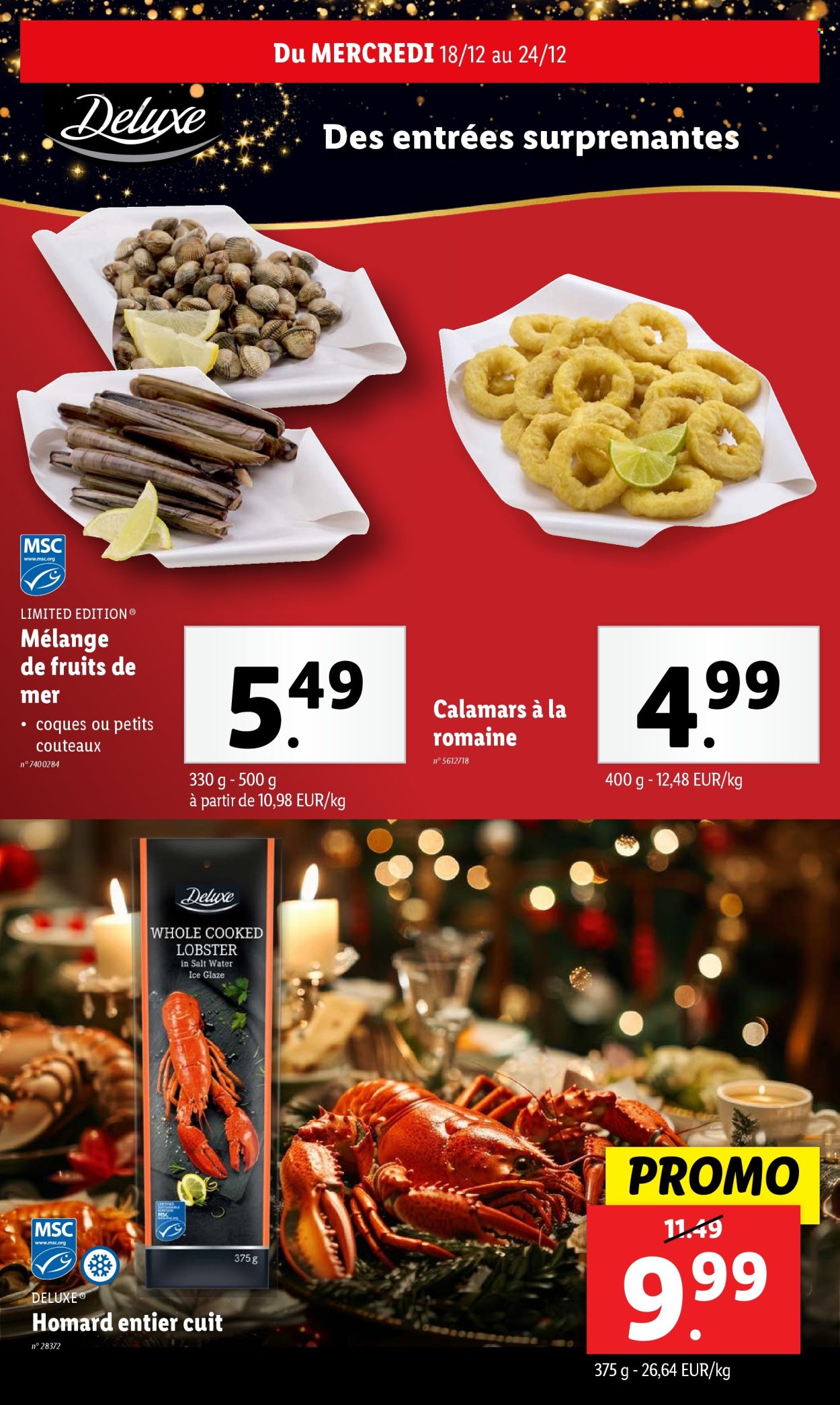 Lidl-aanbieding - 18/12/2024 - 24/12/2024. Pagina 1