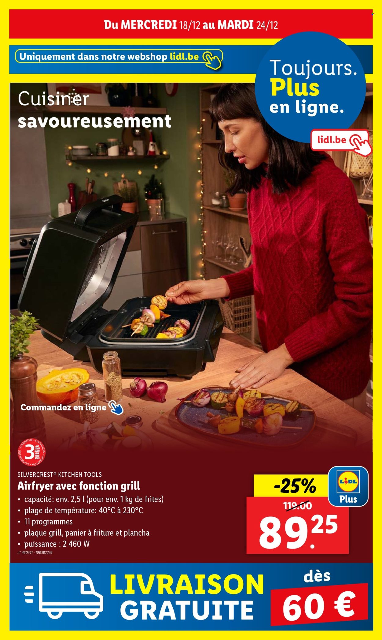 Lidl-aanbieding - 18/12/2024 - 24/12/2024. Pagina 1