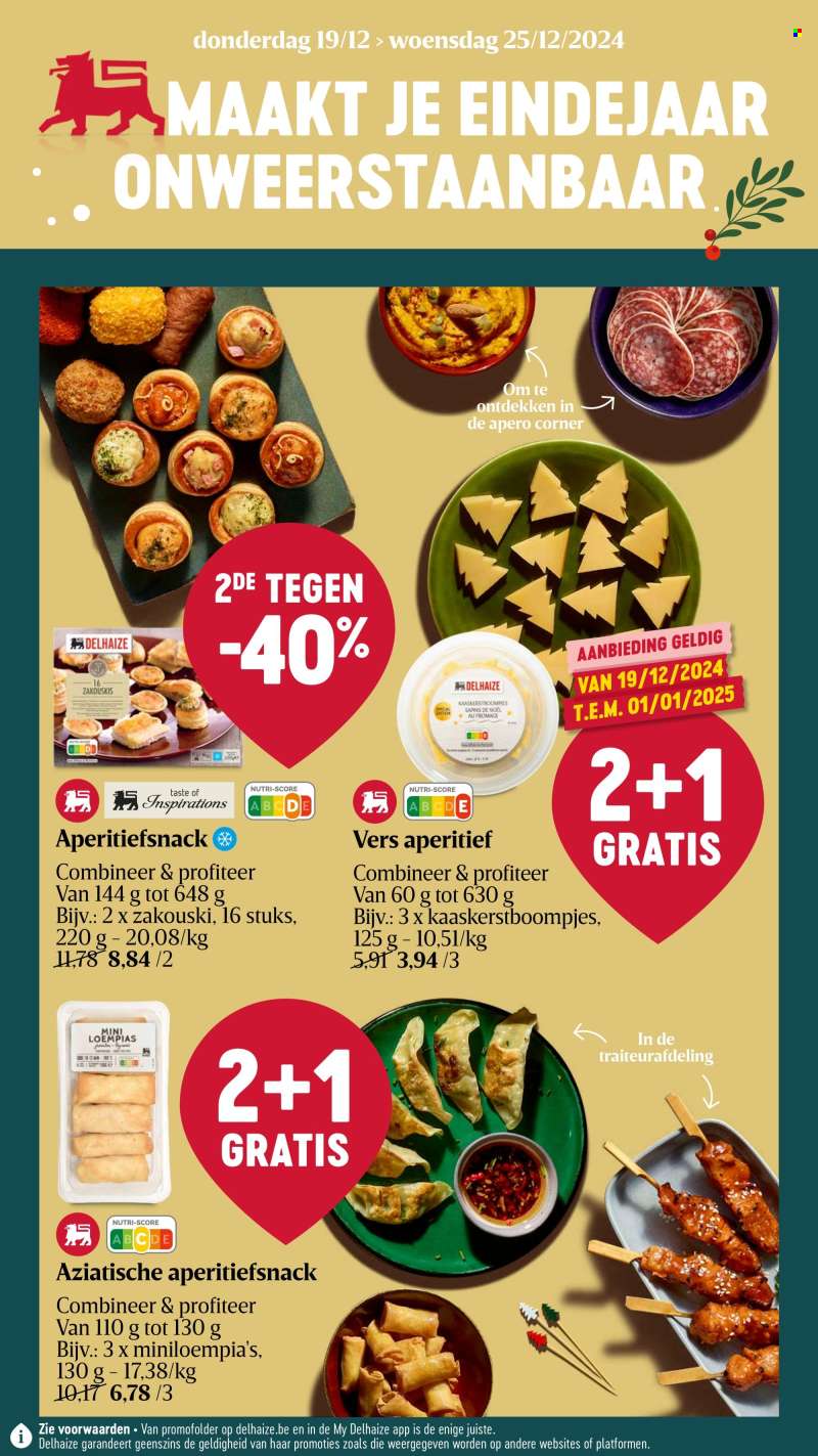 Delhaize-aanbieding - 19/12/2024 - 25/12/2024.