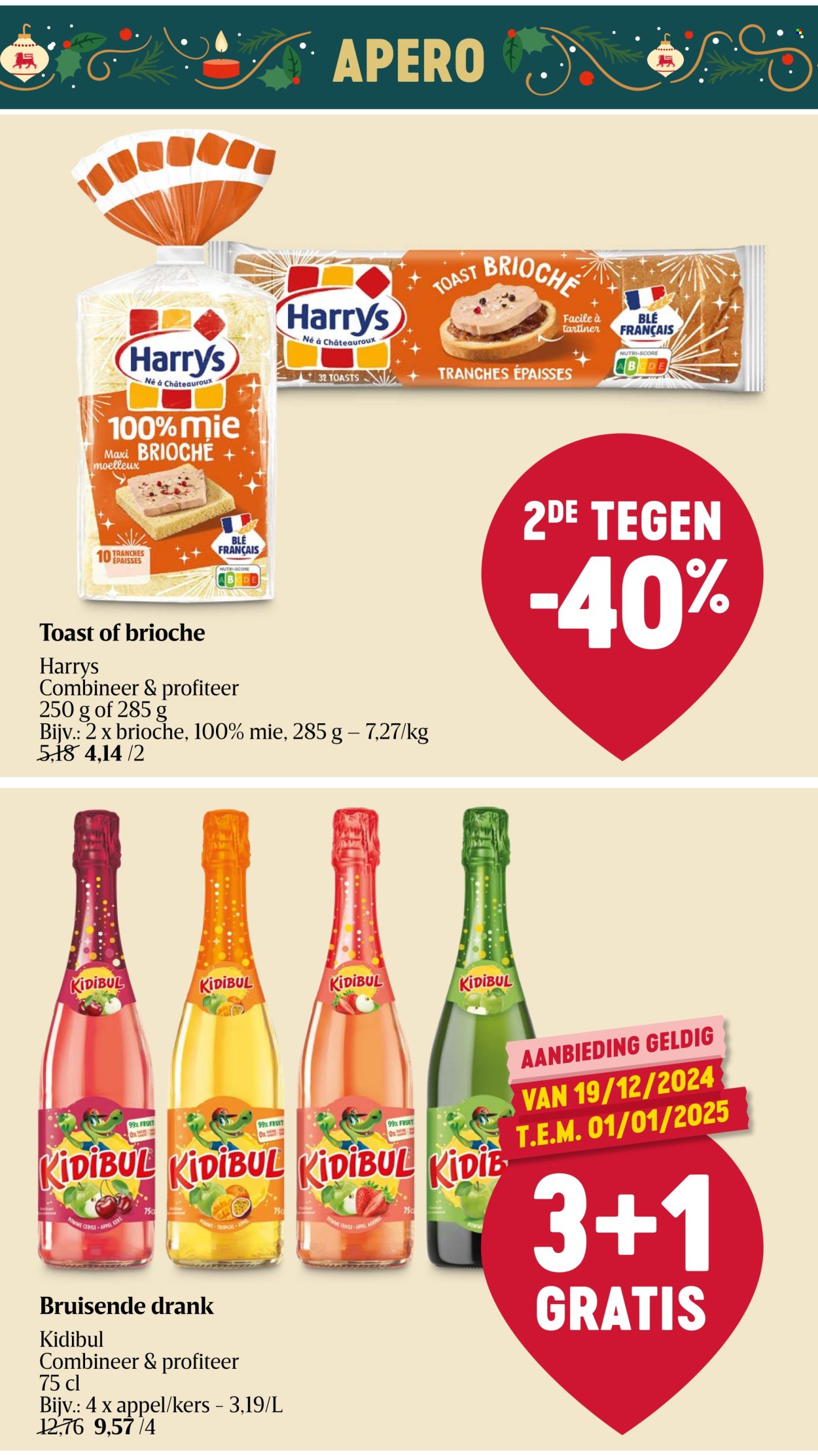 Delhaize-aanbieding - 19/12/2024 - 25/12/2024. Pagina 1