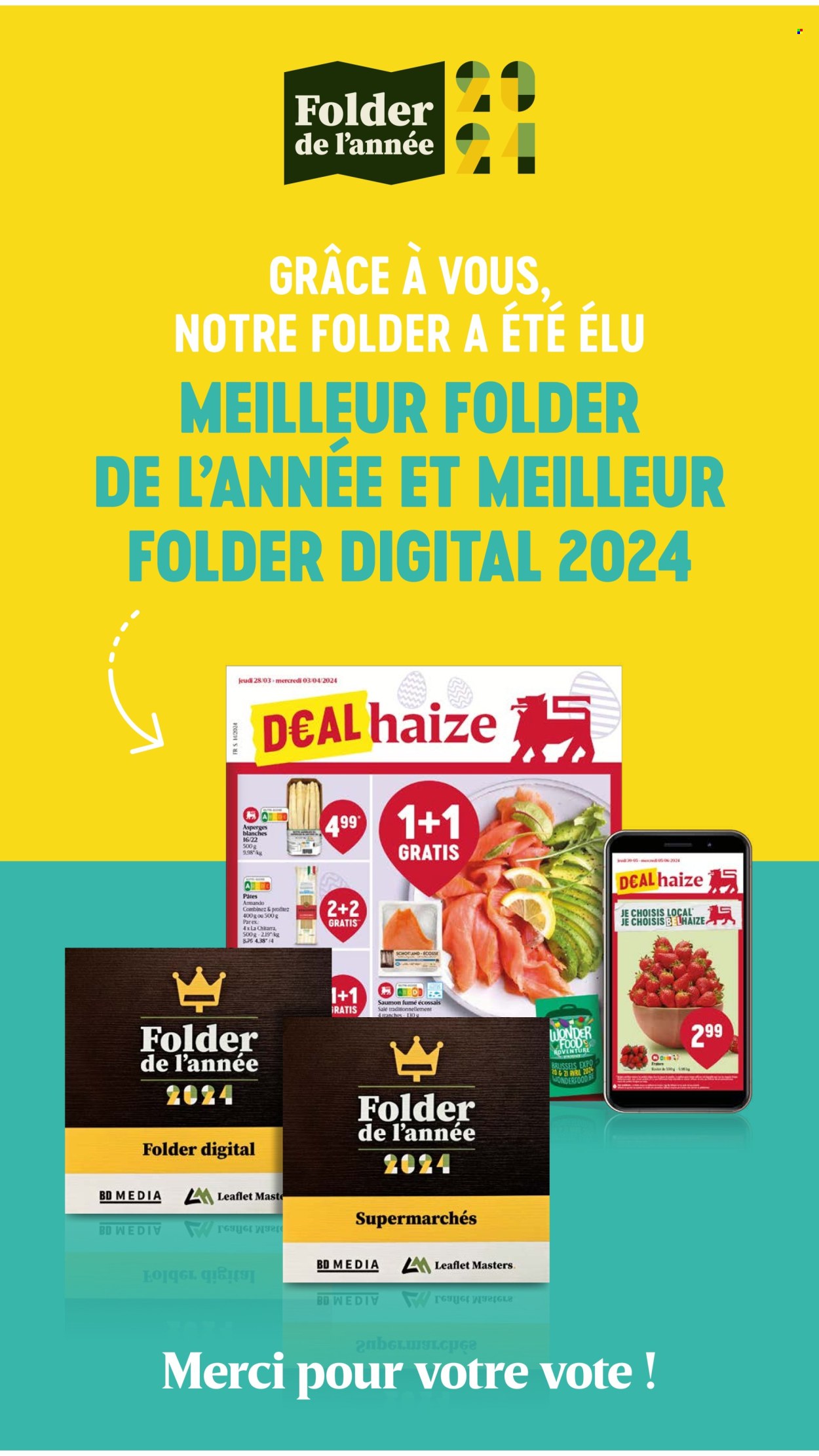 Delhaize-aanbieding - 19/12/2024 - 25/12/2024. Pagina 1