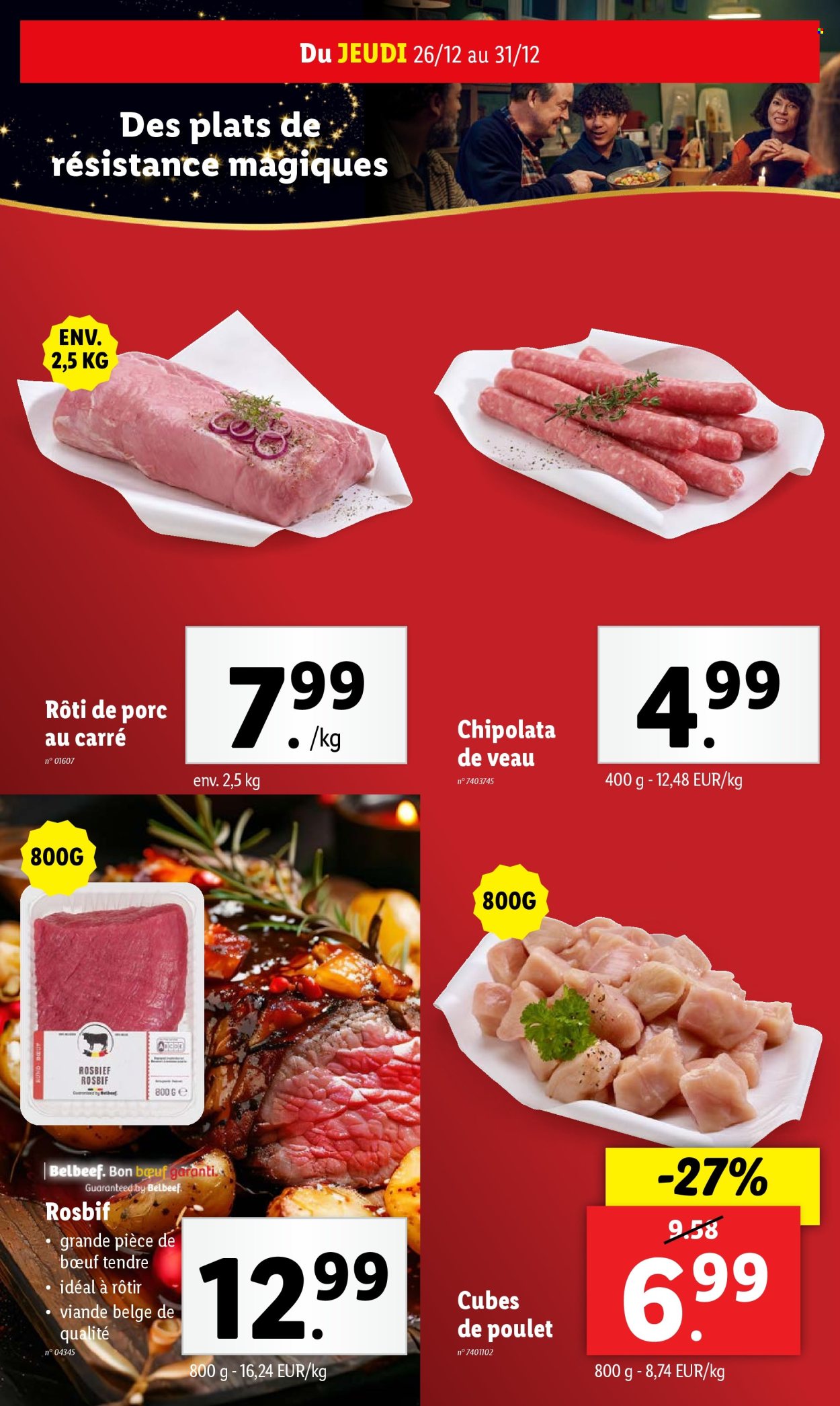 Lidl-aanbieding - 26/12/2024 - 31/12/2024. Pagina 1