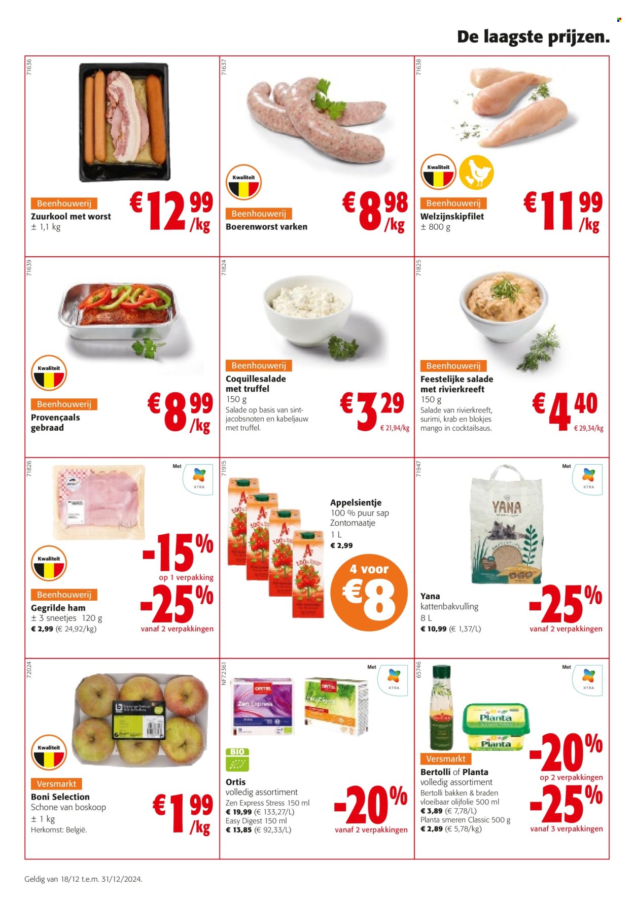 Colruyt-aanbieding - 18/12/2024 - 31/12/2024. Pagina 1