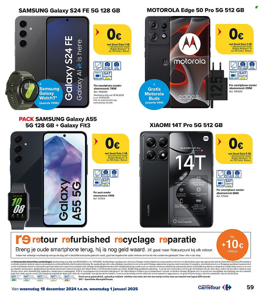 Carrefour hypermarkt-aanbieding - 18/12/2024 - 01/01/2025. Pagina 1