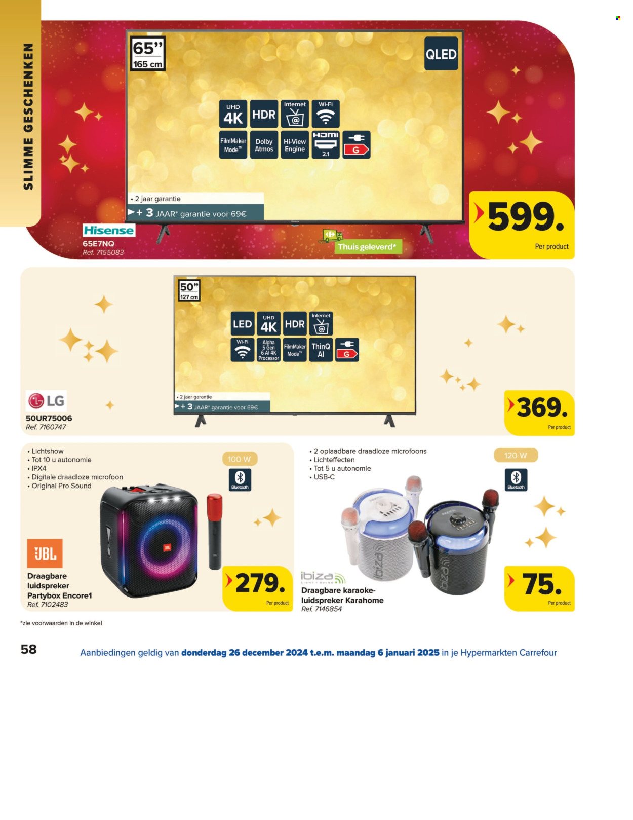 Carrefour hypermarkt-aanbieding - 26/12/2024 - 01/01/2025. Pagina 1