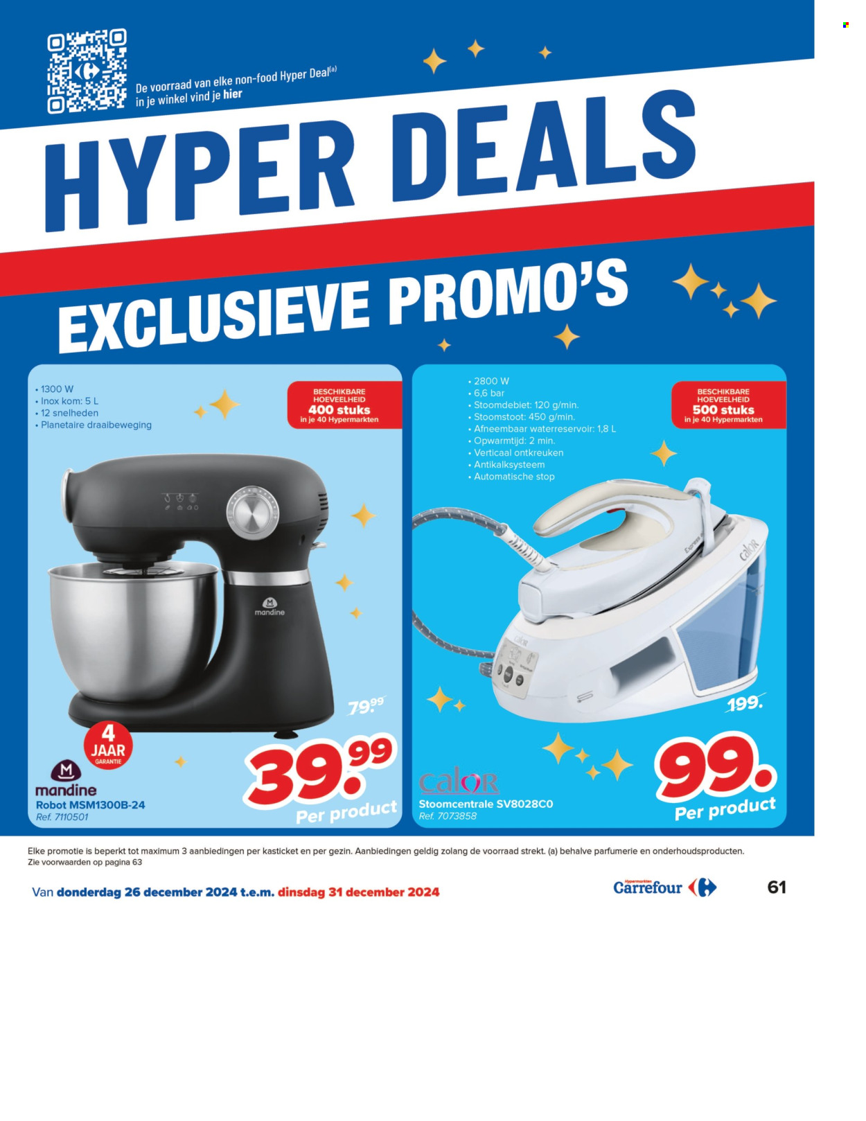 Carrefour hypermarkt-aanbieding - 26/12/2024 - 01/01/2025. Pagina 1