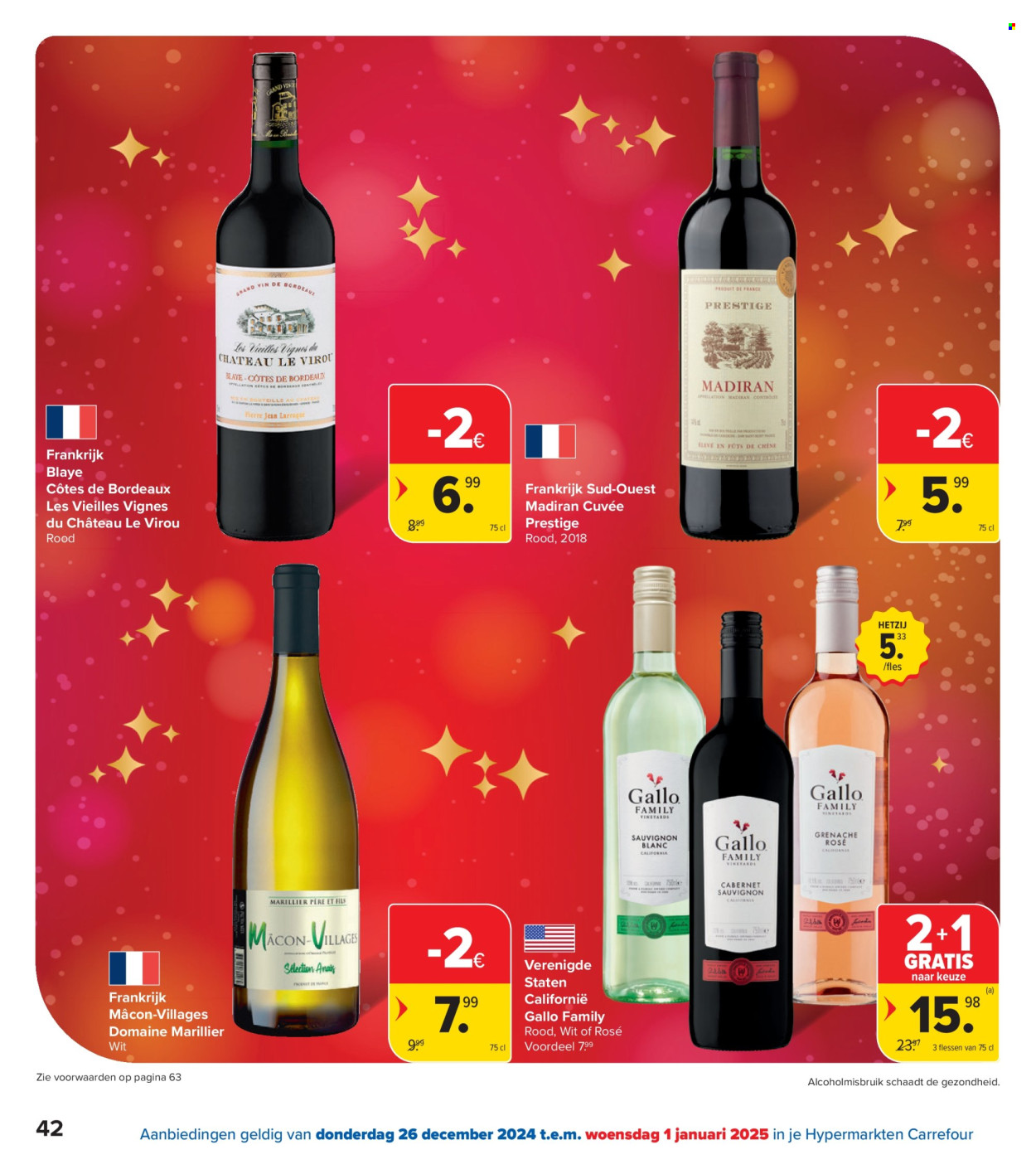 Carrefour-aanbieding - 26/12/2024 - 01/01/2025. Pagina 1