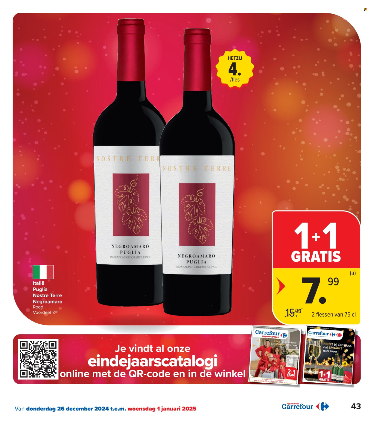 Carrefour-aanbieding - 26/12/2024 - 01/01/2025. Pagina 1