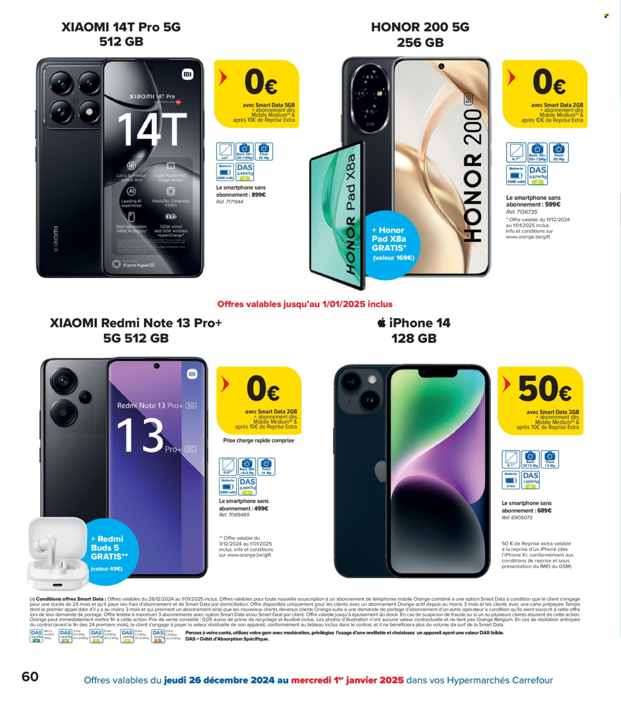 Carrefour-aanbieding - 26/12/2024 - 01/01/2025. Pagina 1