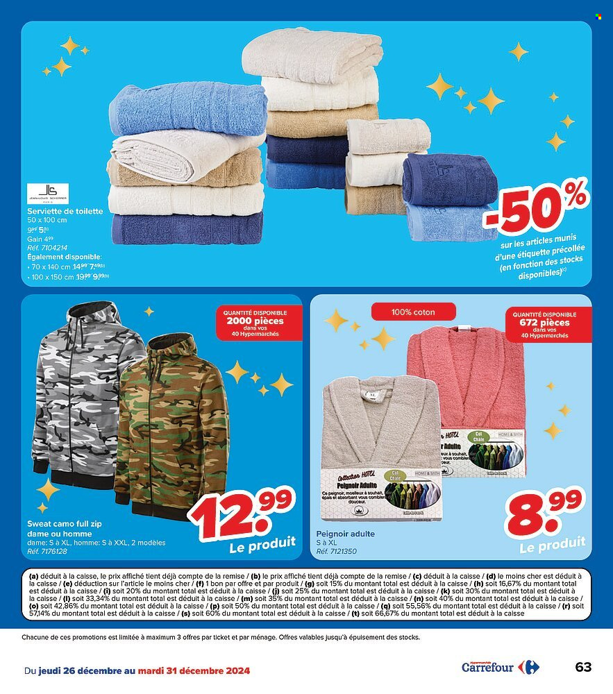 Carrefour hypermarkt-aanbieding - 26/12/2024 - 01/01/2025. Pagina 1