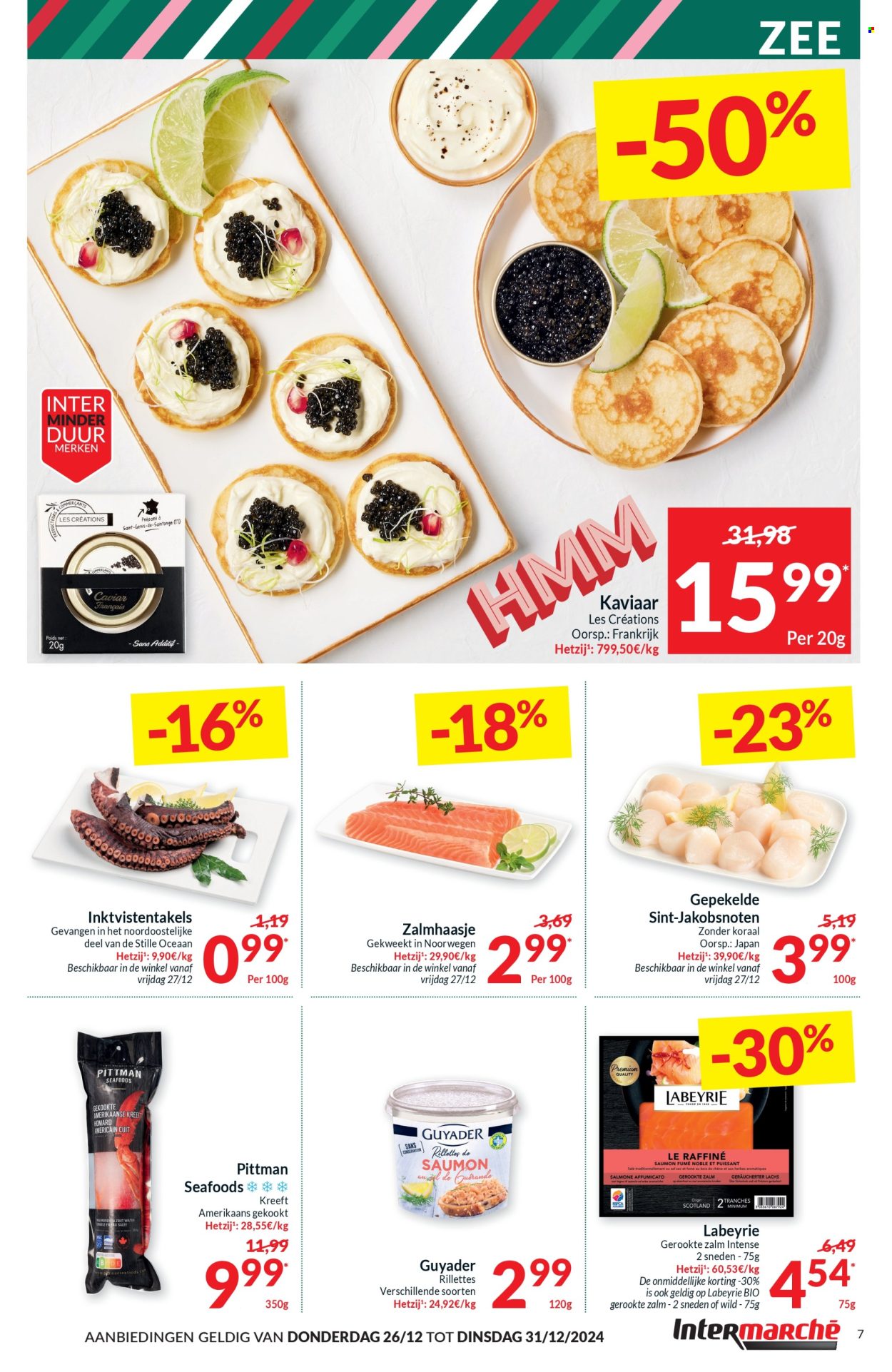 Intermarché-aanbieding - 26/12/2024 - 31/12/2024. Pagina 1