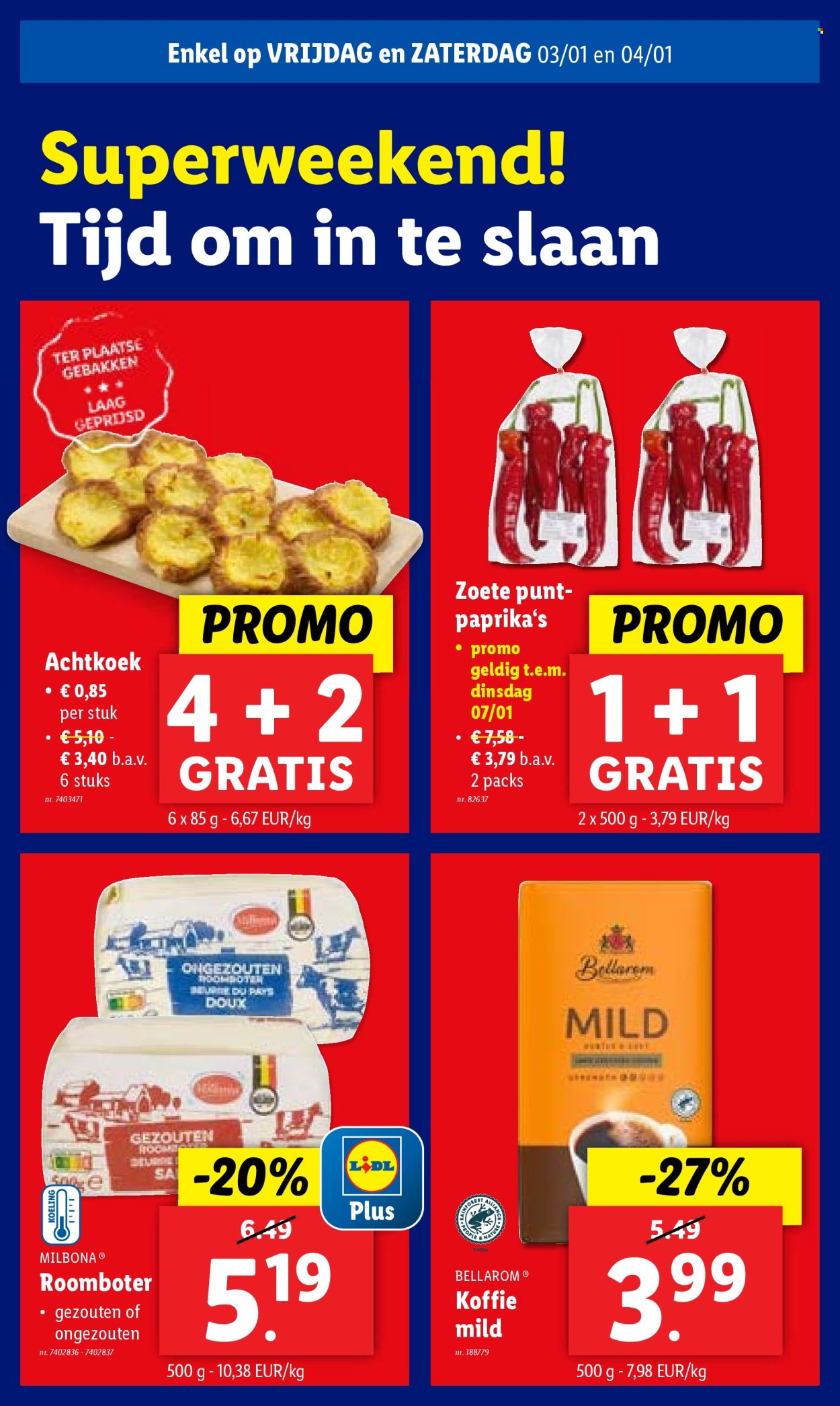 Lidl-aanbieding - 02/01/2025 - 07/01/2025. Pagina 1