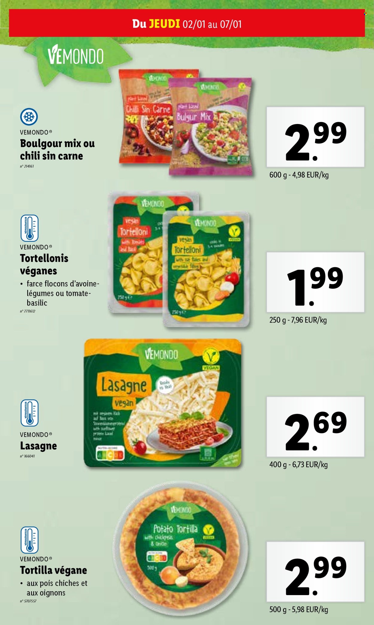 Lidl-aanbieding - 02/01/2025 - 07/01/2025. Pagina 1