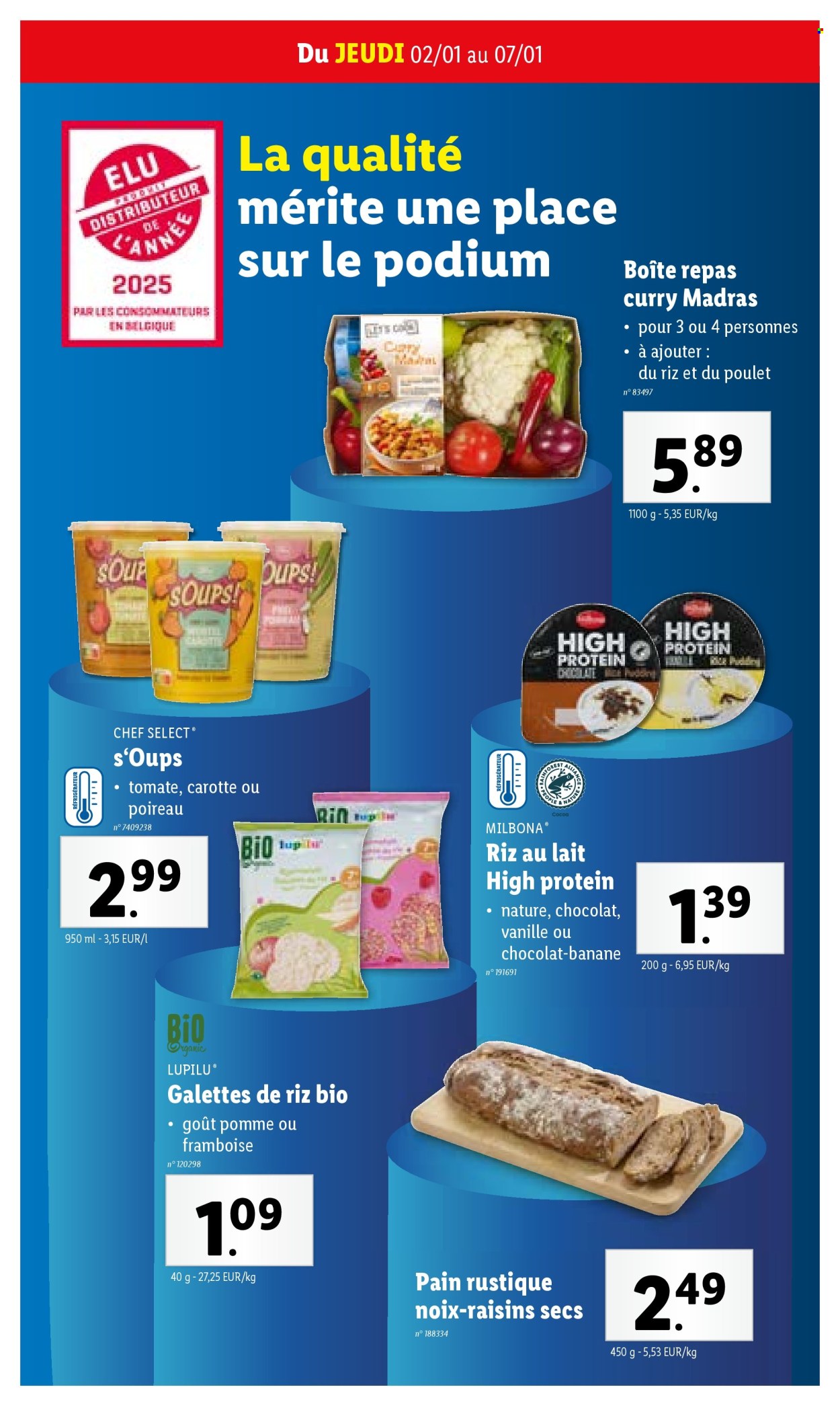 Lidl-aanbieding - 02/01/2025 - 07/01/2025. Pagina 1