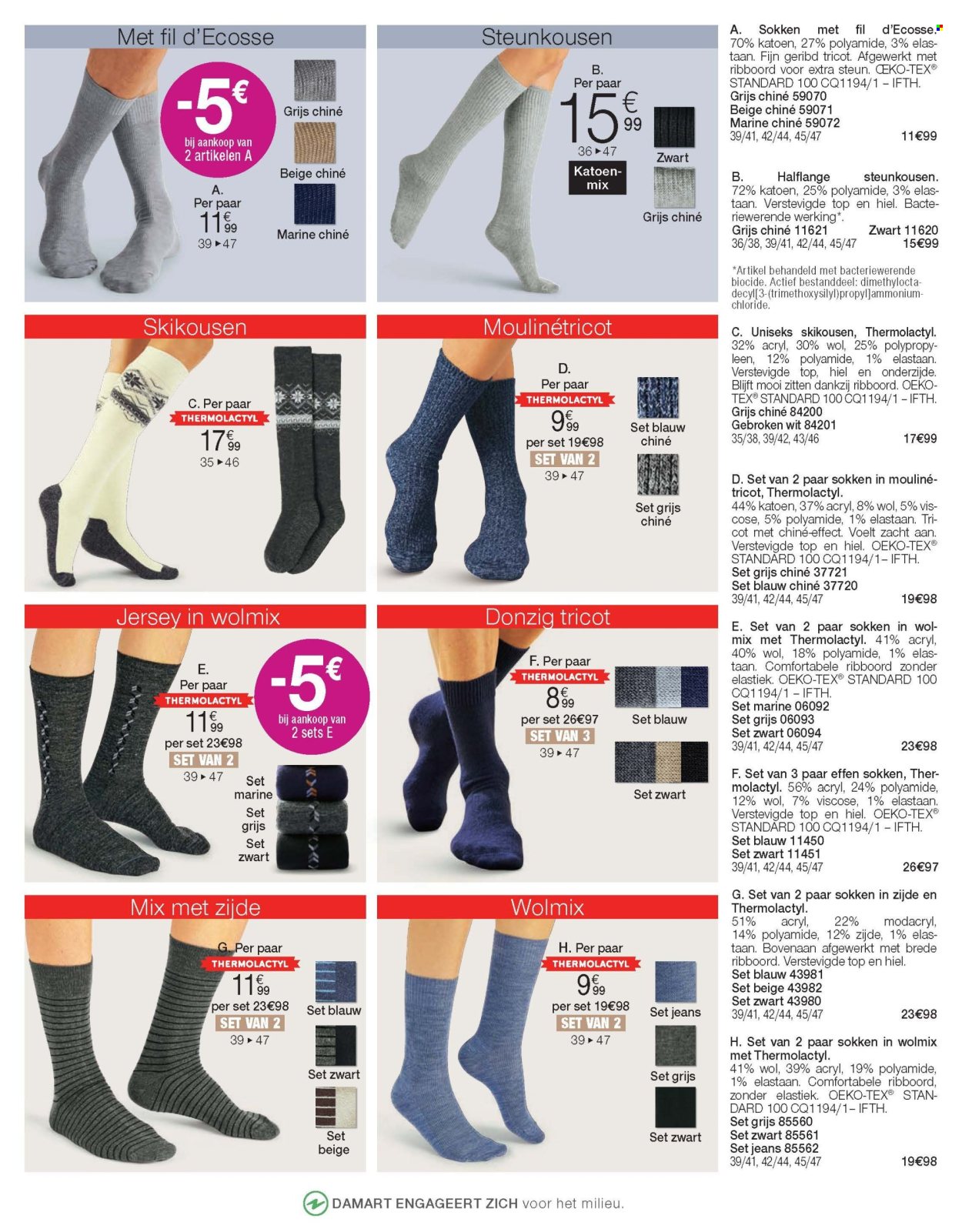 Damart-aanbieding. Pagina 1