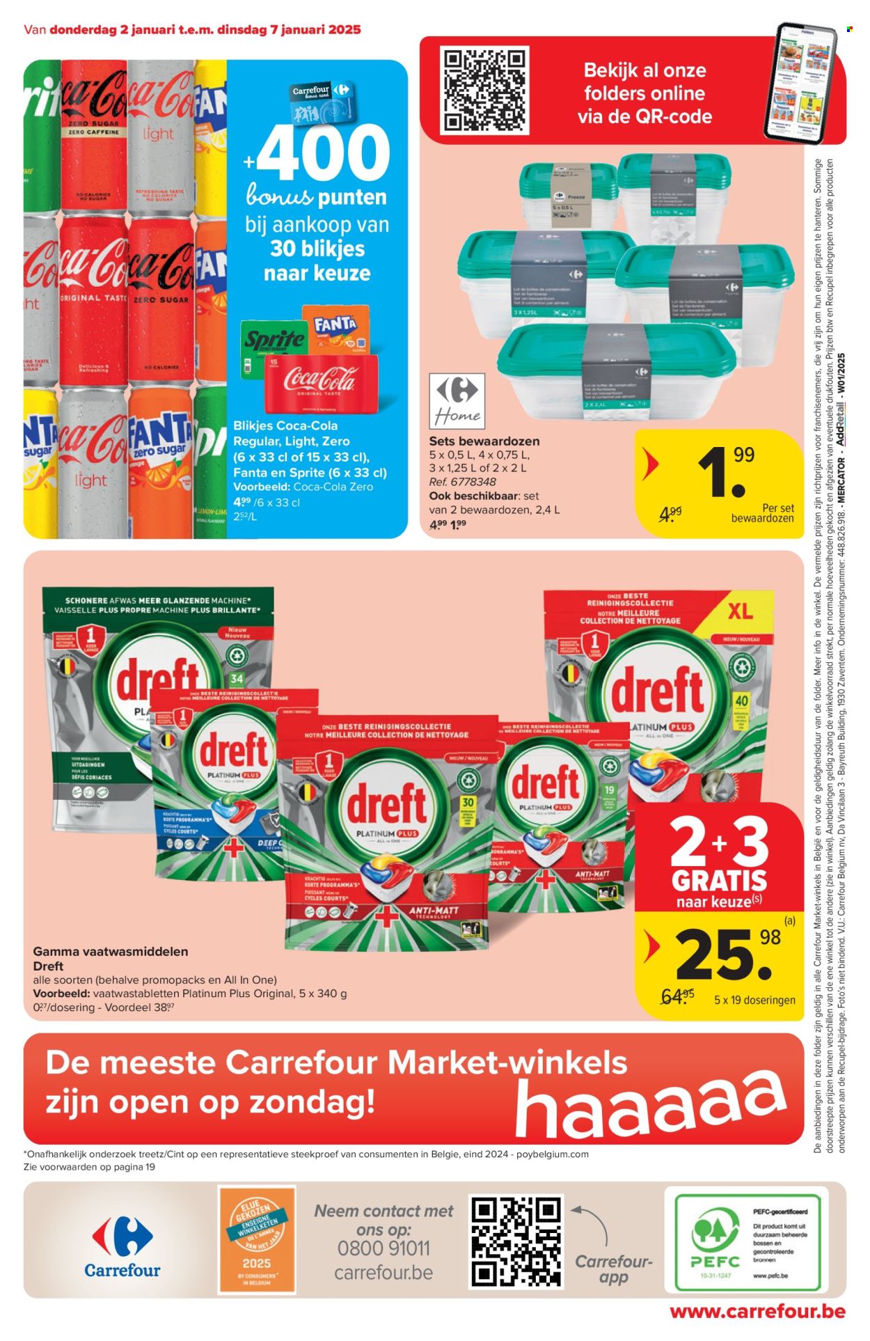 Carrefour market-aanbieding - 02/01/2025 - 07/01/2025. Pagina 1