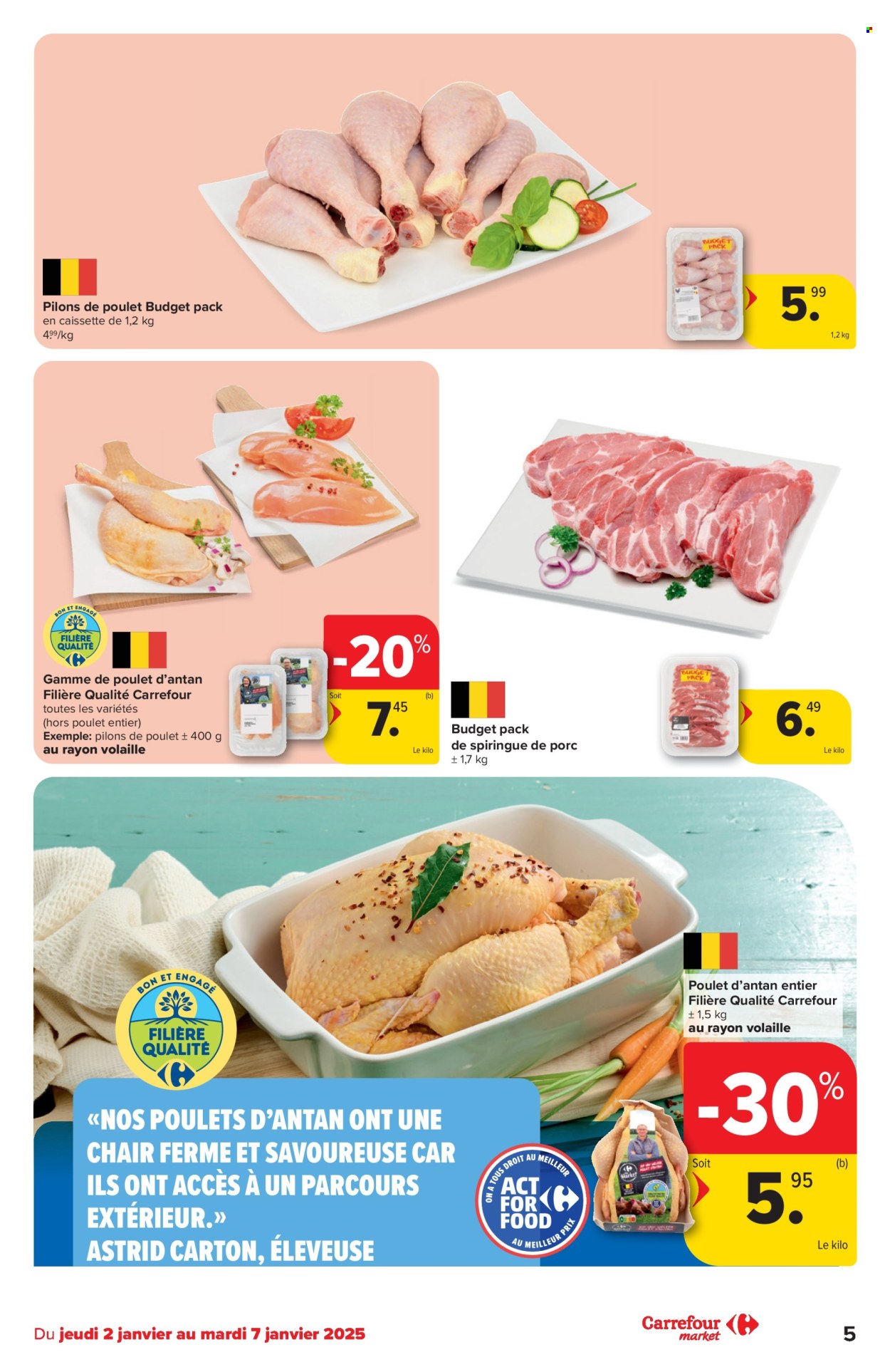 Carrefour market-aanbieding - 02/01/2025 - 07/01/2025. Pagina 1