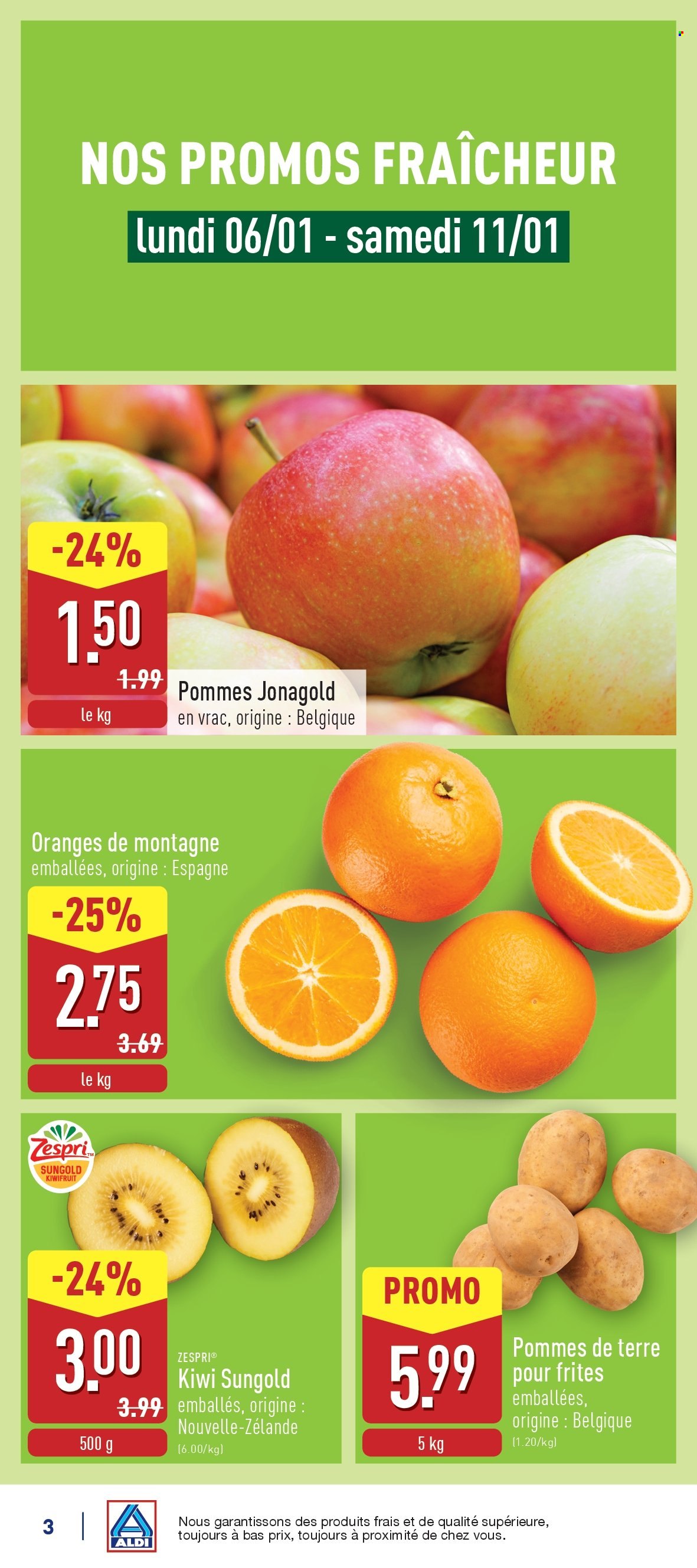 ALDI-aanbieding - 06/01/2025 - 11/01/2025. Pagina 1