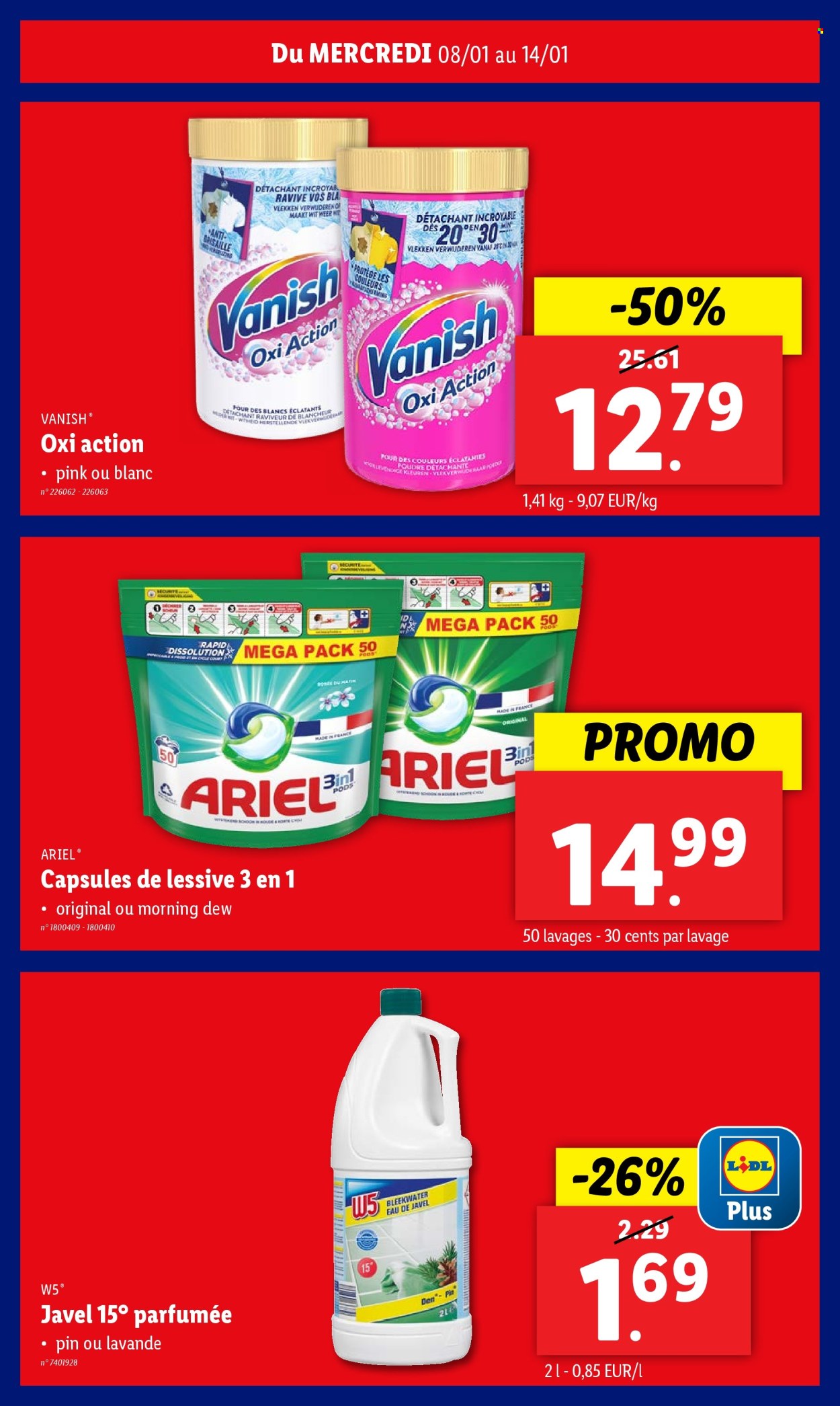 Lidl-aanbieding - 08/01/2025 - 14/01/2025. Pagina 1