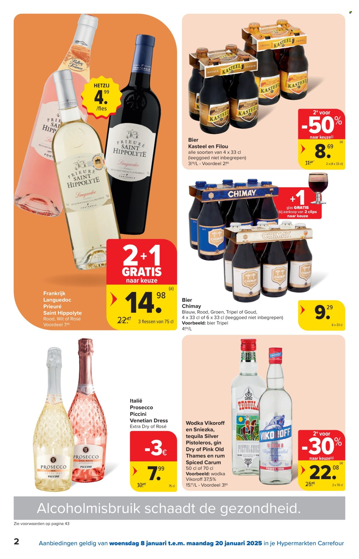 Carrefour hypermarkt-aanbieding - 08/01/2025 - 20/01/2025. Pagina 1